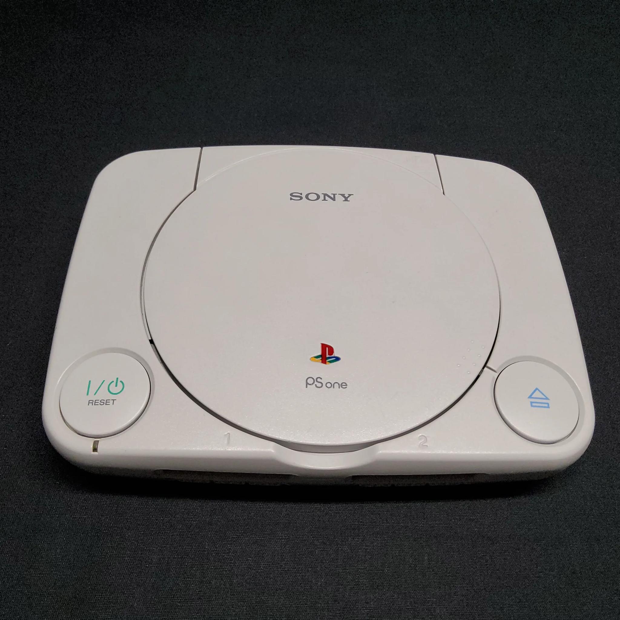 PlayStation PSOne Retro Console Dual Shock Controller + Memory Card