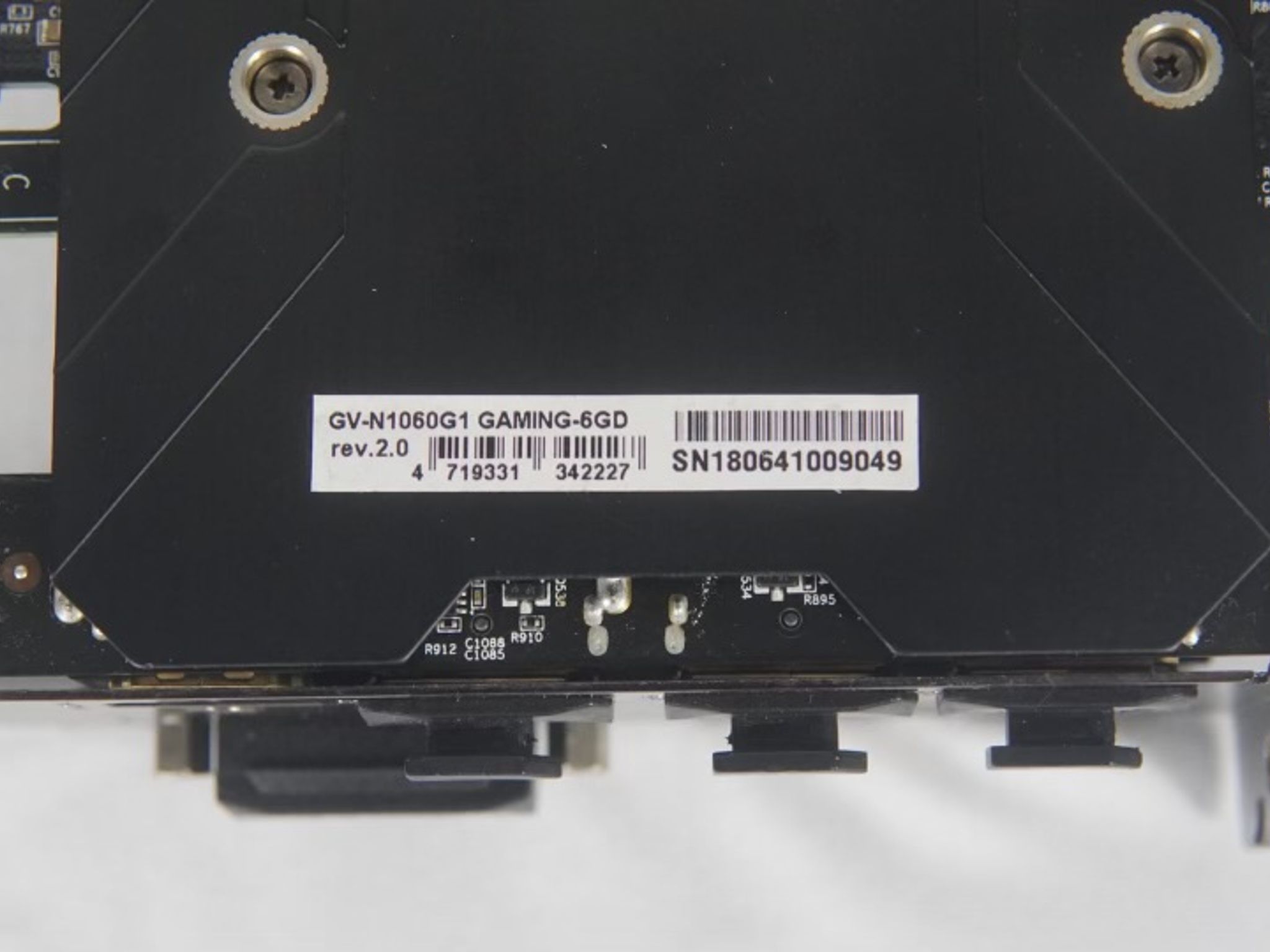 Nvidia Gigabyte G1 Gaming 1060 6GB