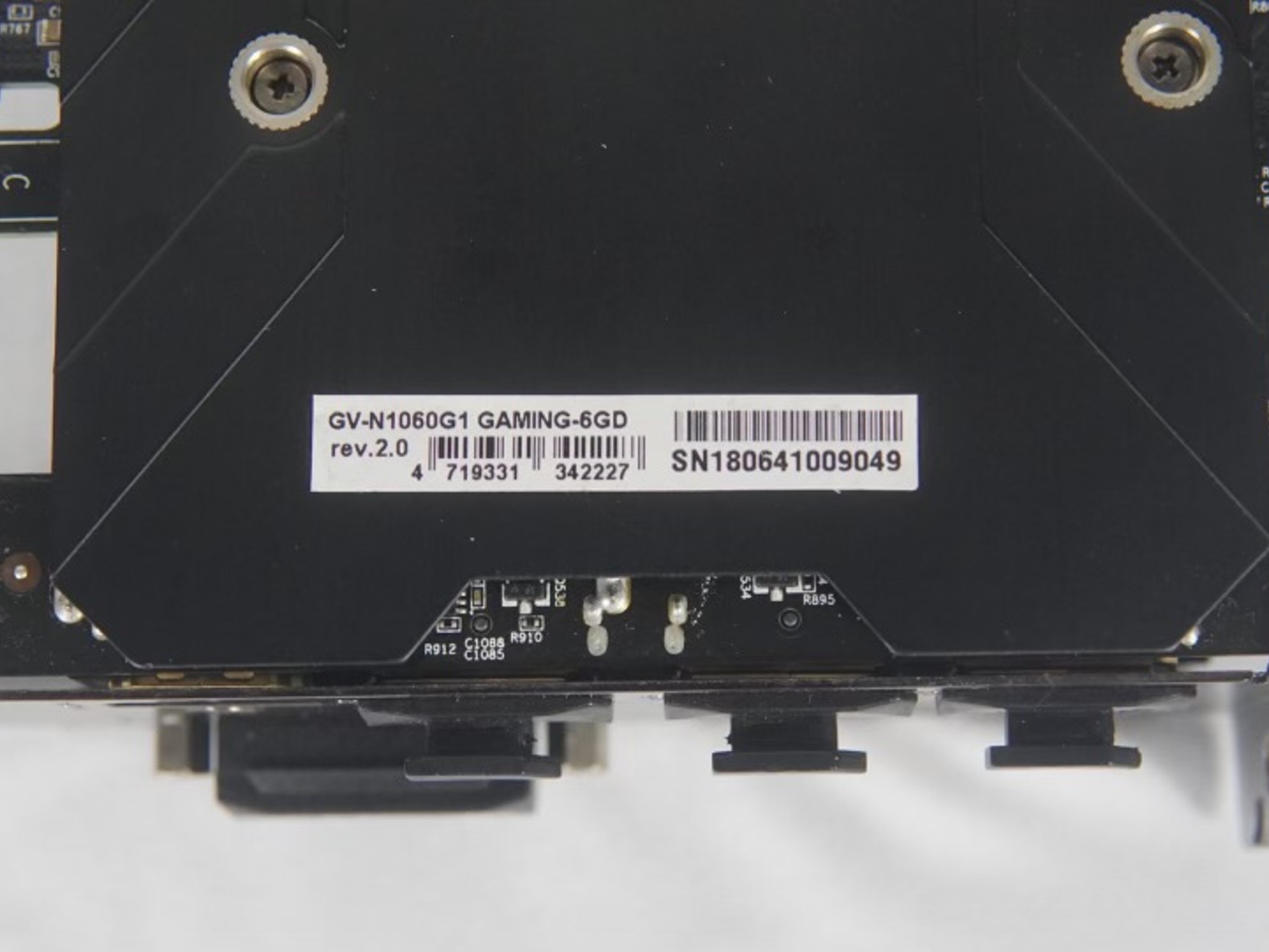 Nvidia Gigabyte G1 Gaming 1060 6GB