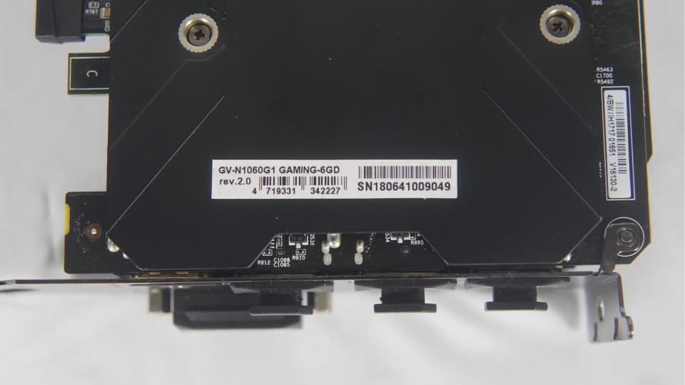 Nvidia Gigabyte G1 Gaming 1060 6GB