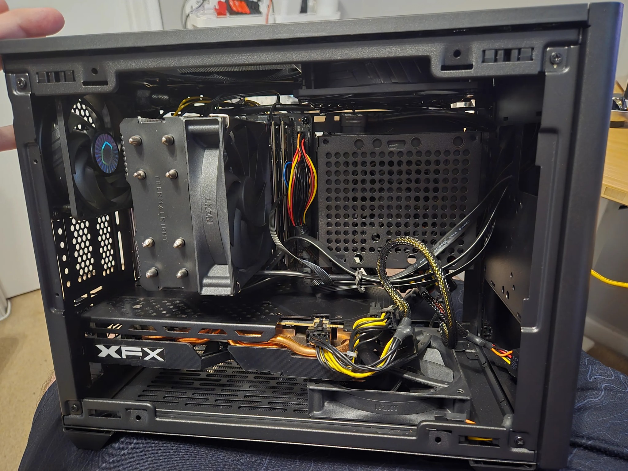 RX580 8gb + 6700k - SFF ITX Custom PC