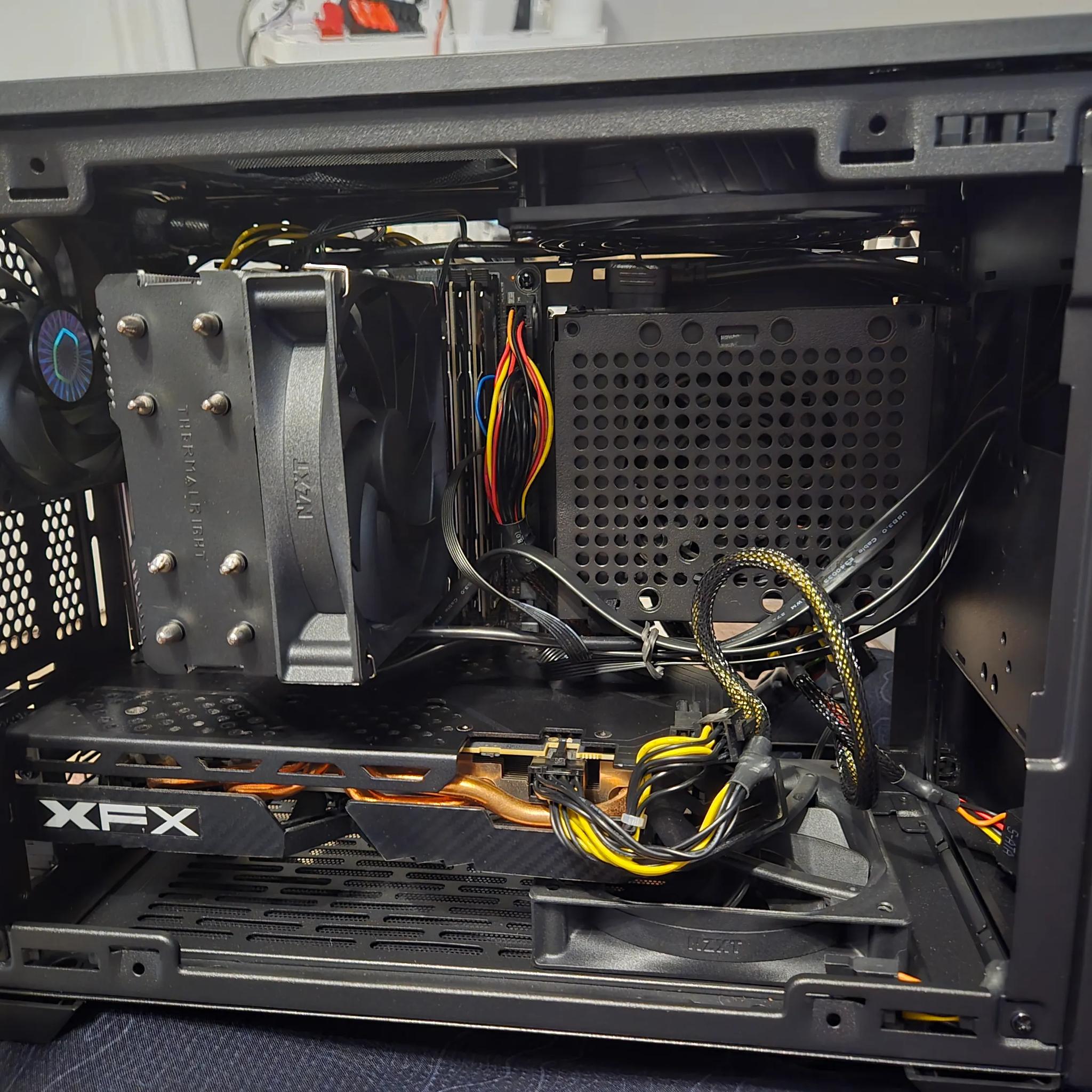 RX580 8gb + 6700k - SFF ITX Custom PC