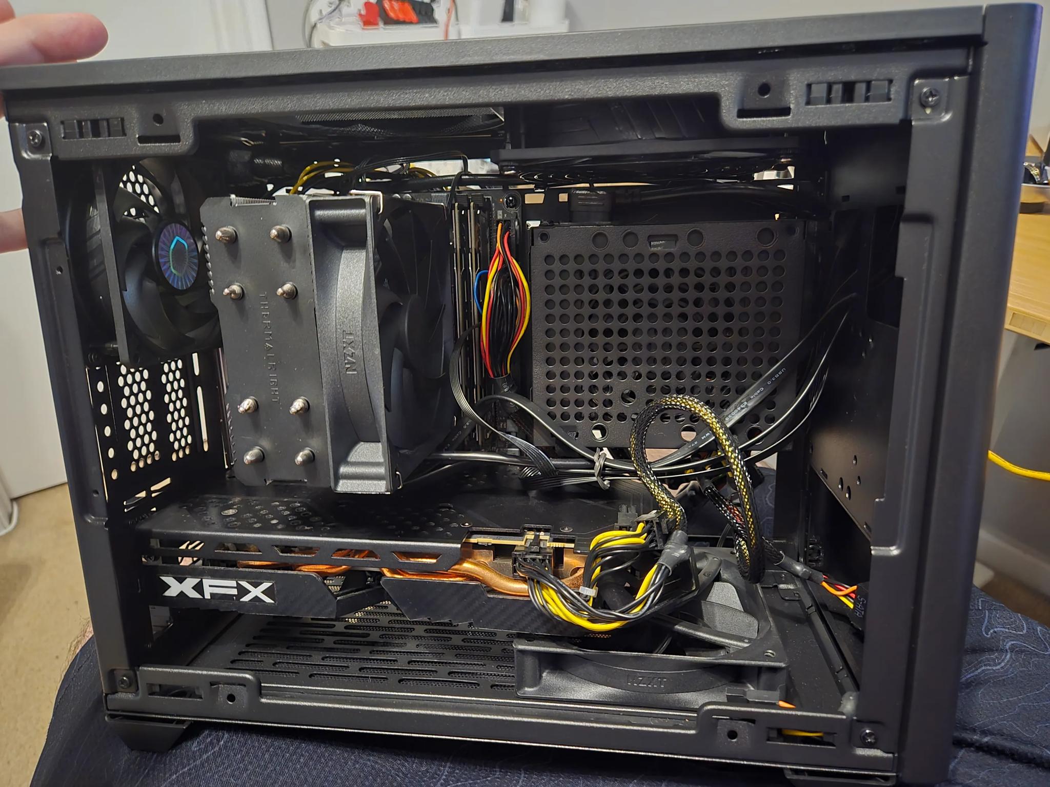 RX580 8gb + 6700k - SFF ITX Custom PC