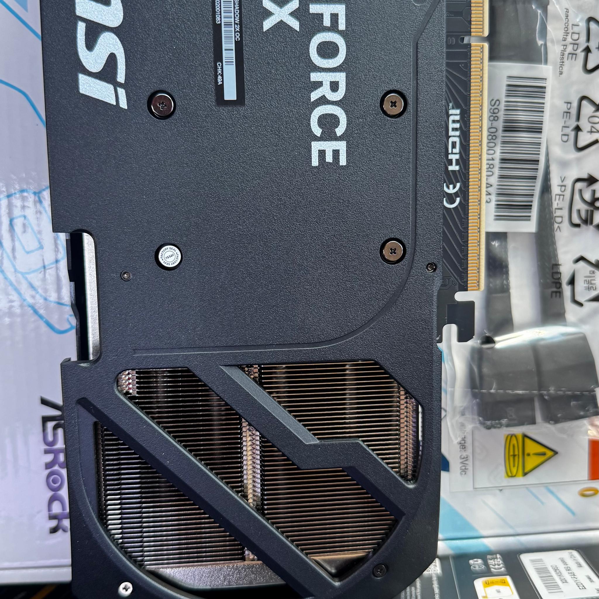 MSI GeForce RTX 5070 12G SHADOW 2X OC