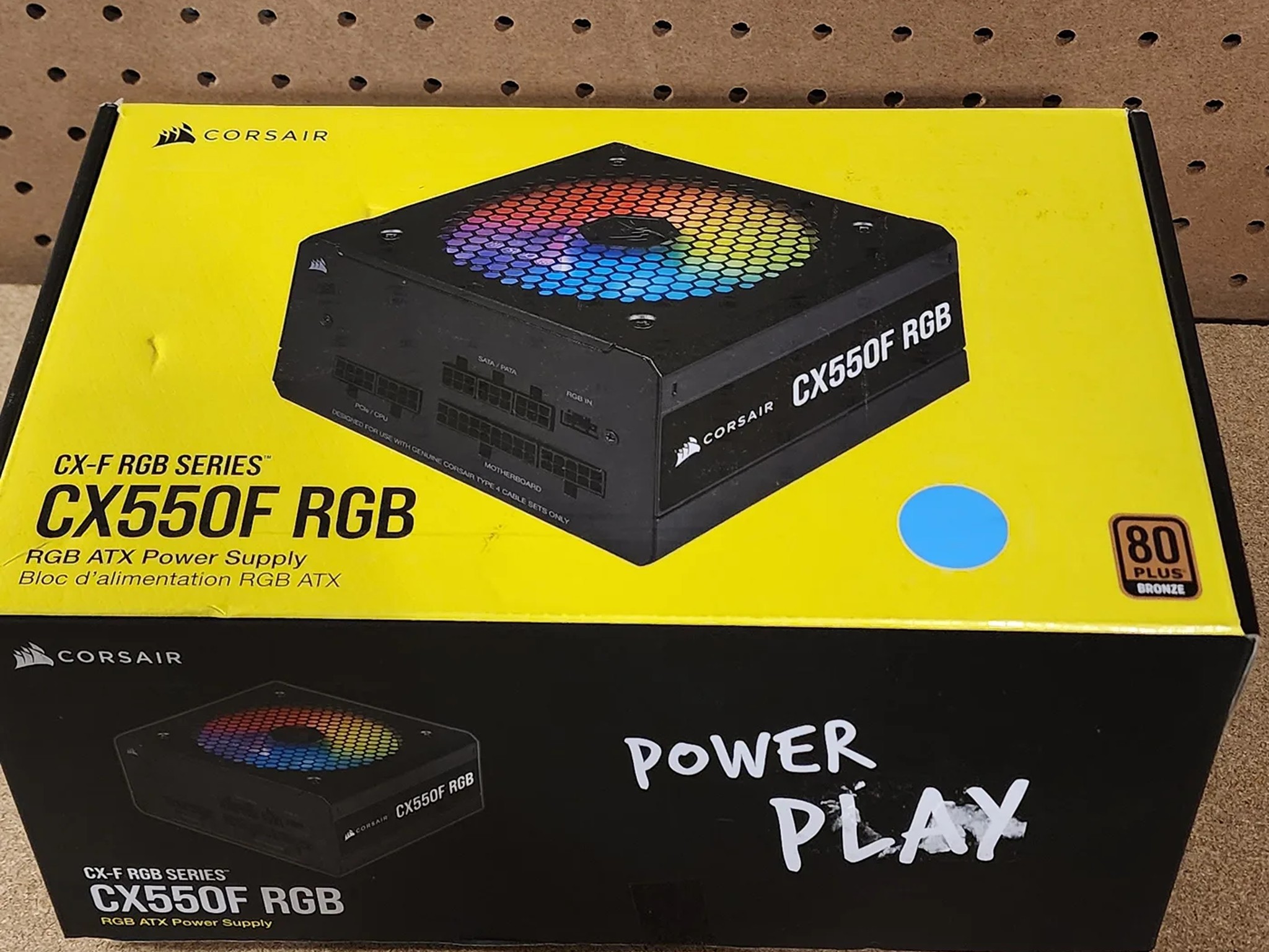 Corsair 550W RGB power supply