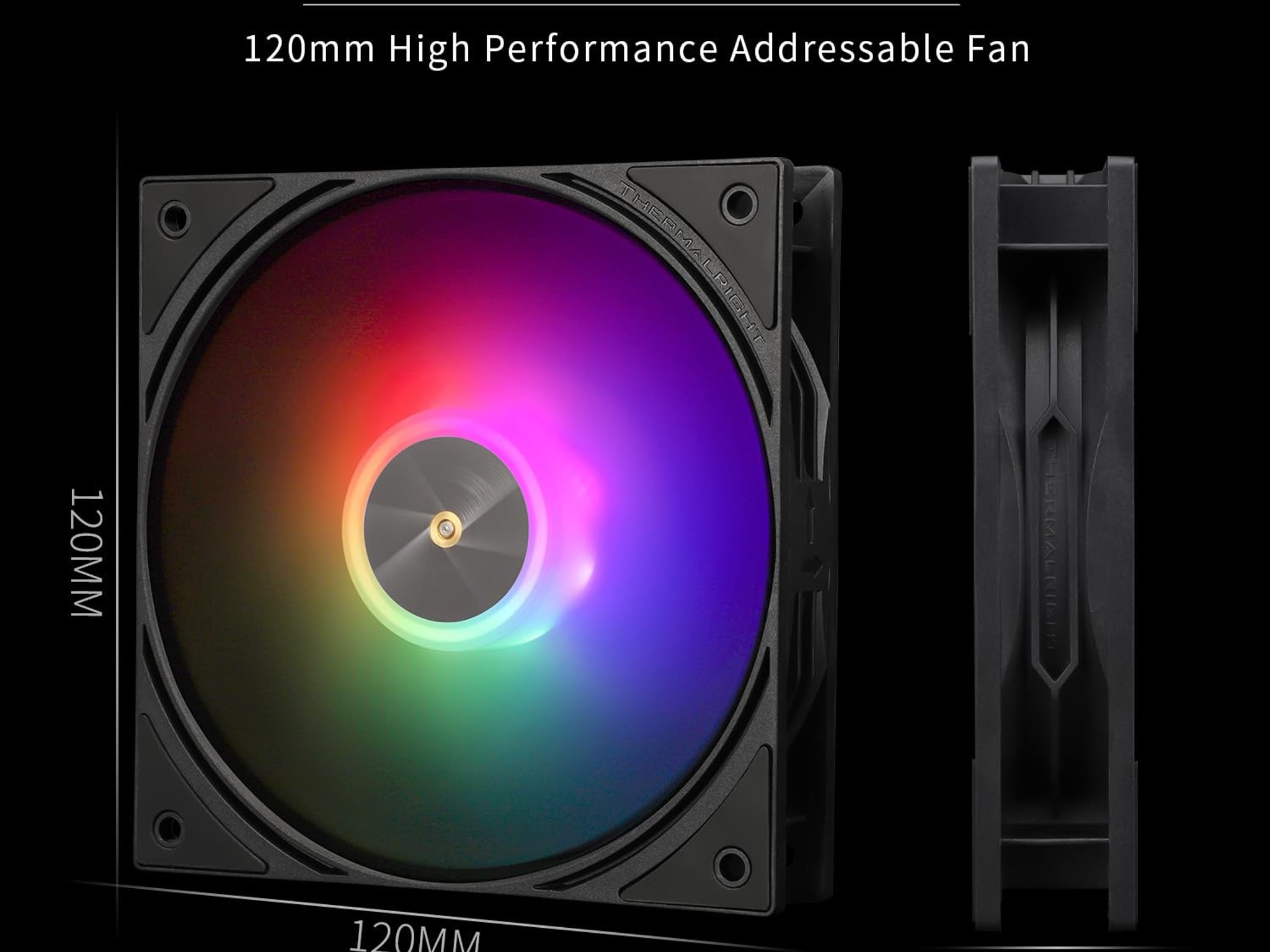 Thermalright Assassin X 120 R Digital ARGB Black CPU Air Cooler