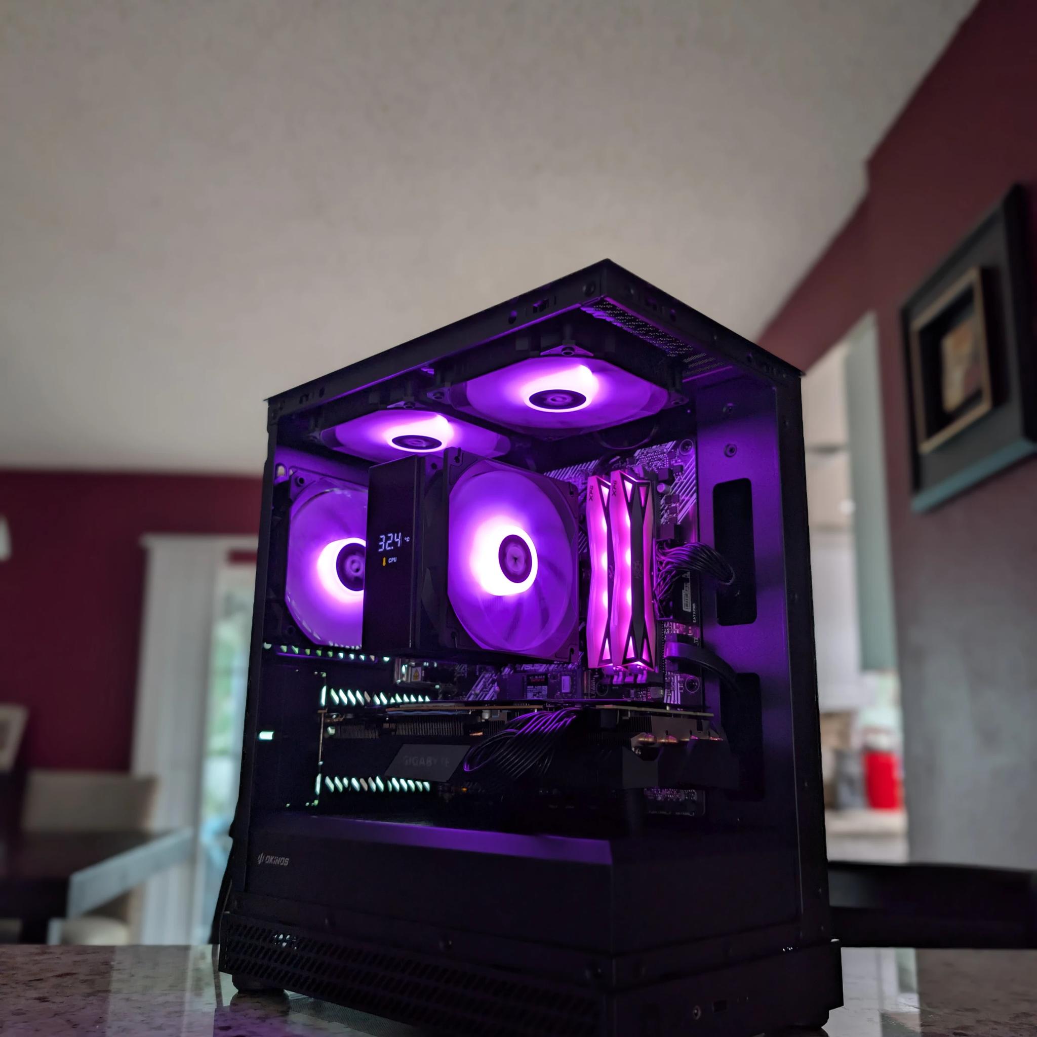 GeForce RTX 2070 Super Custom Gaming PC - Ryzen 5 5500, 16GB RAM, 512GB NVMe SSD