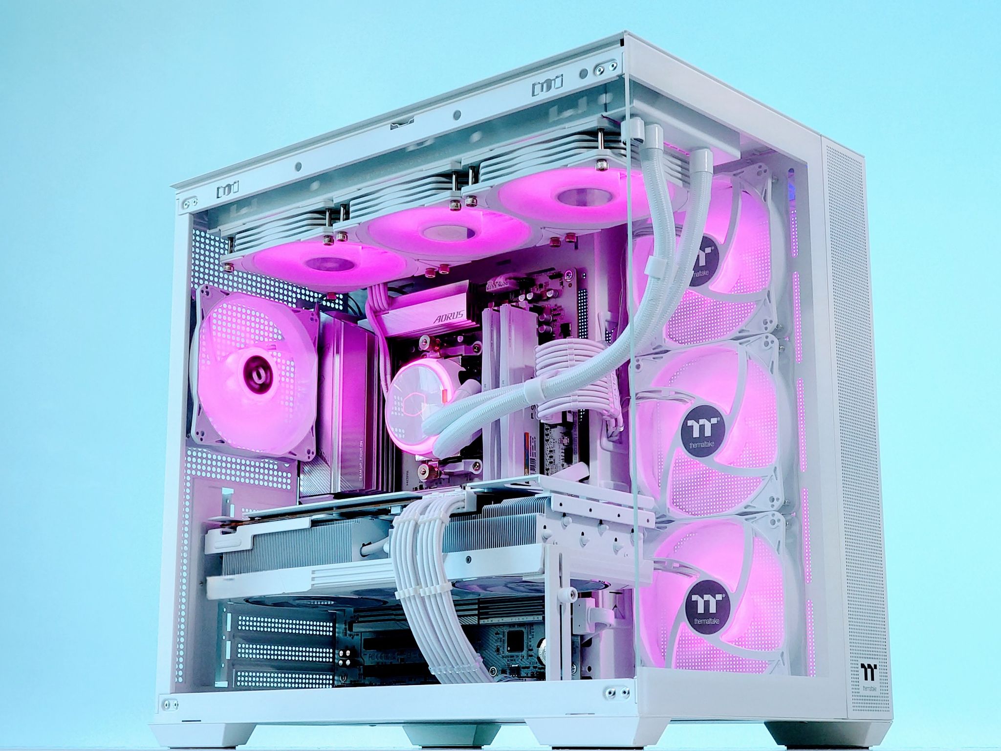 ❄️🤍Let It Snow!🌨️Nvidia RTX 4070 Super🌨️AMD Ryzen 7 8700F🌨️32GB DDR5🌨️1TB NVME