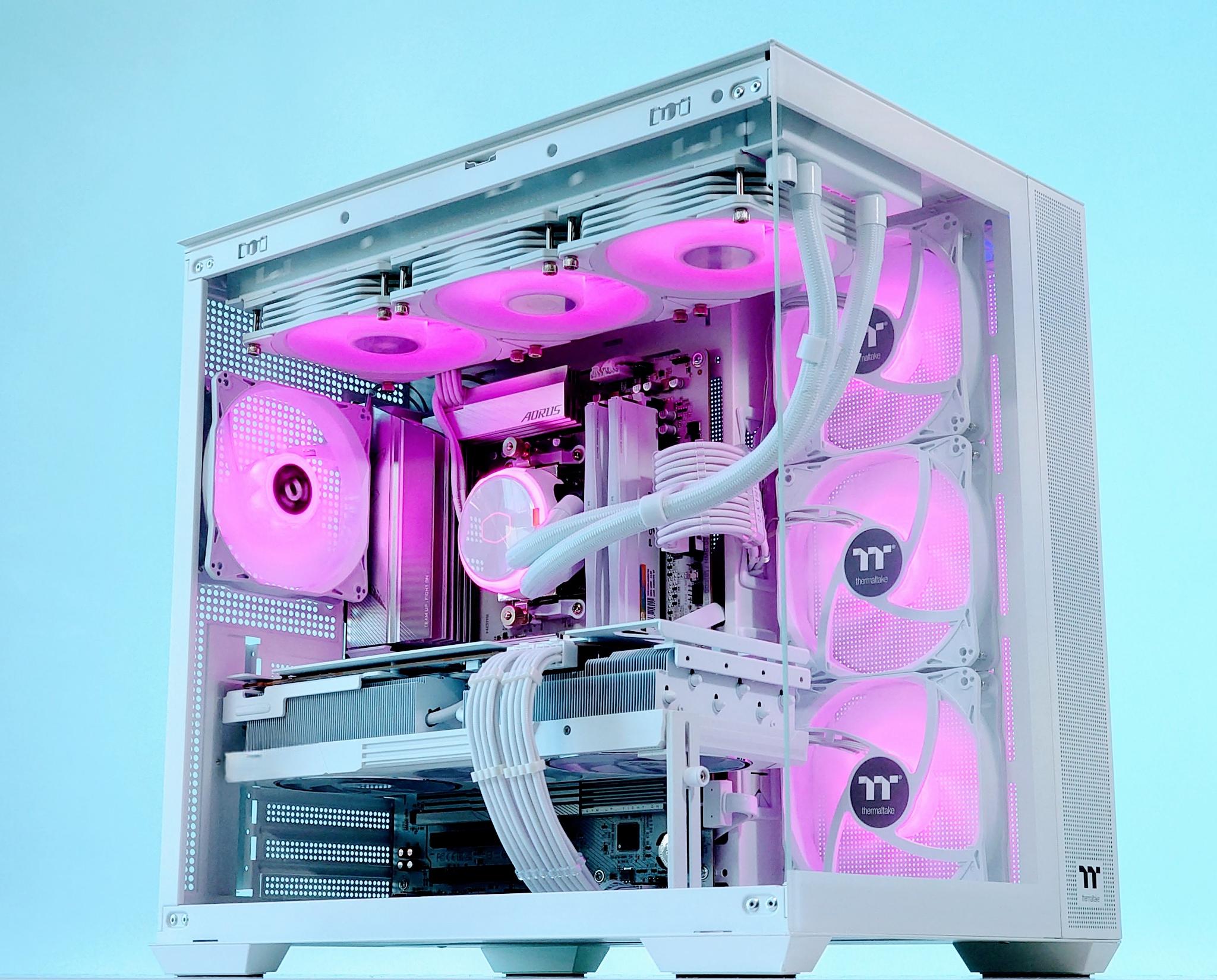 ❄️🤍Let It Snow!🌨️Nvidia RTX 4070 Super🌨️AMD Ryzen 7 8700F🌨️32GB DDR5🌨️1TB NVME