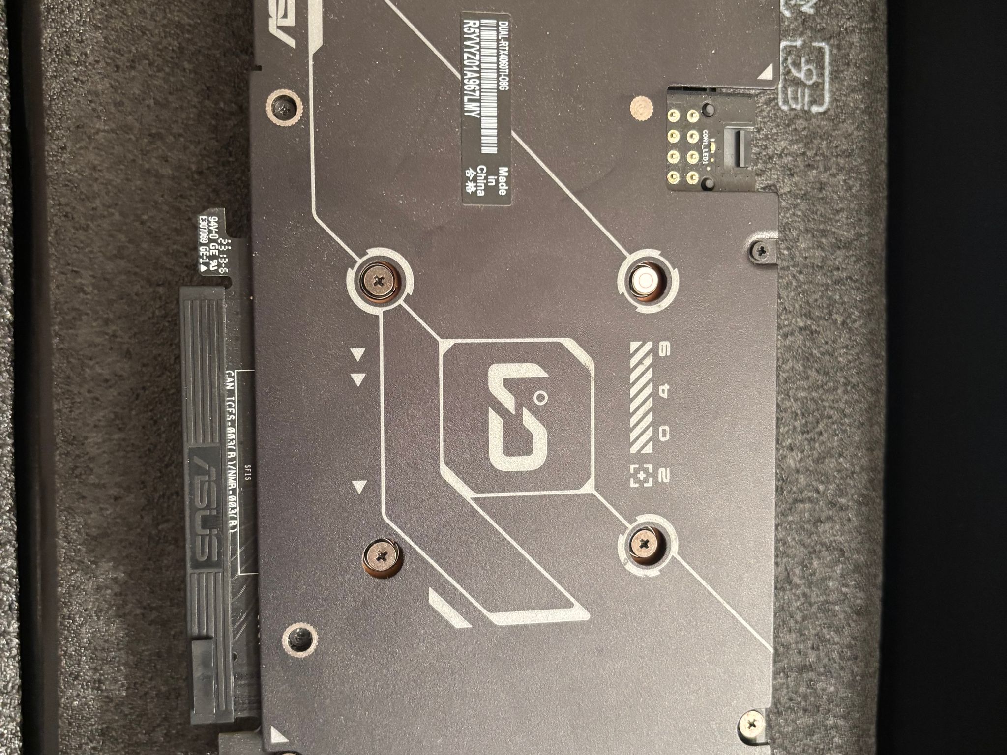 ASUS Dual GeForce RTX 4060 Ti OC Edition 8GB GDDR6. Barley used, kept in box