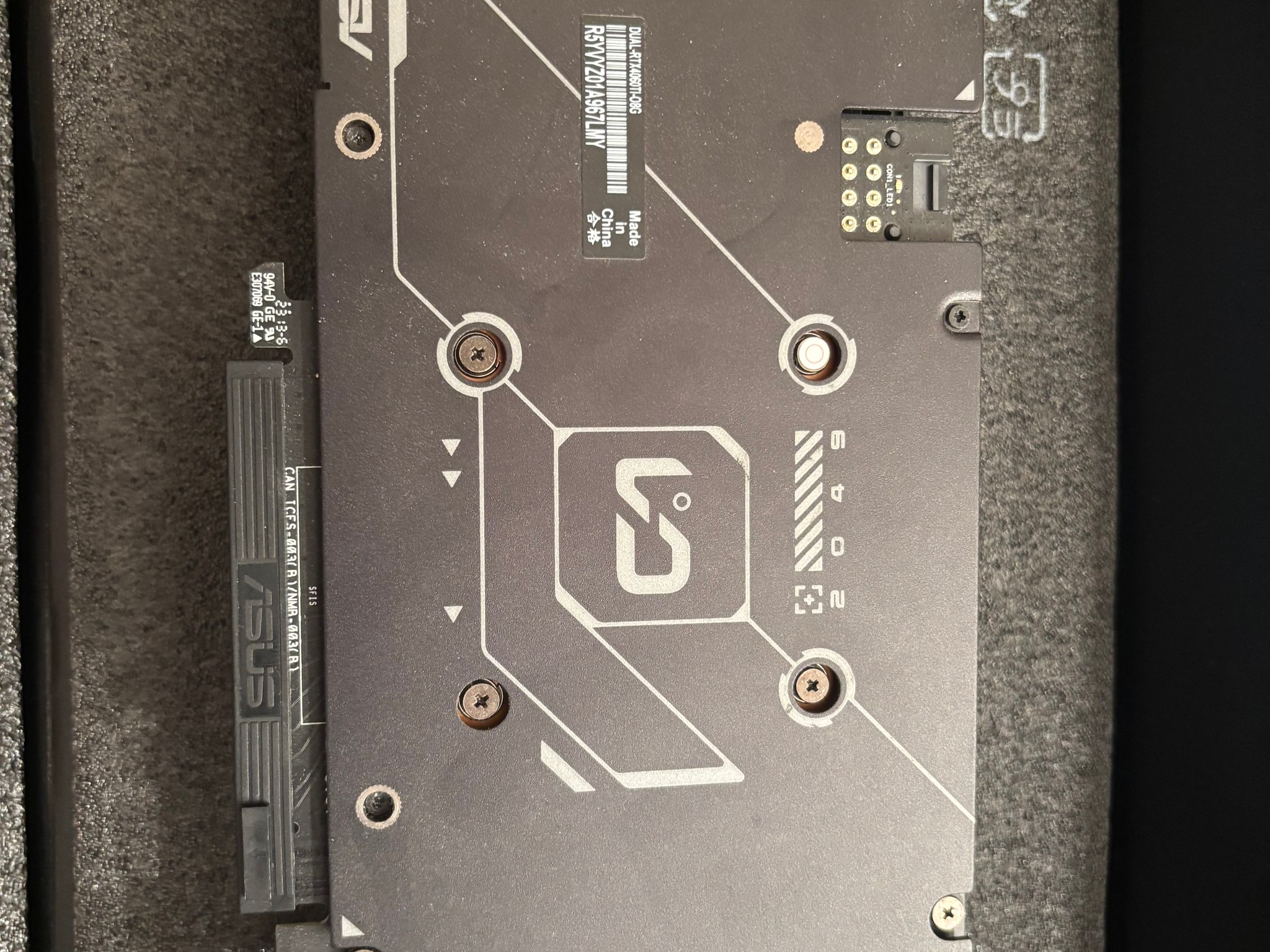 ASUS Dual GeForce RTX 4060 Ti OC Edition 8GB GDDR6. Barley used, kept in box
