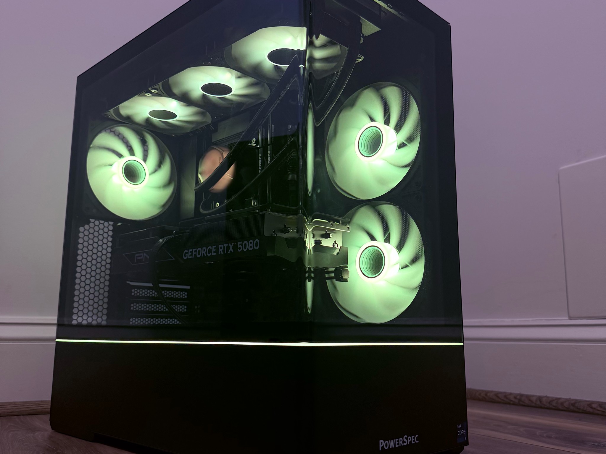 🖤⛈️"Black Thunder"⚡️🖤| 4k Gaming | RTX 5080 | 64gb DDR5 | i9 14900kf | 2tb SSD | WiFi