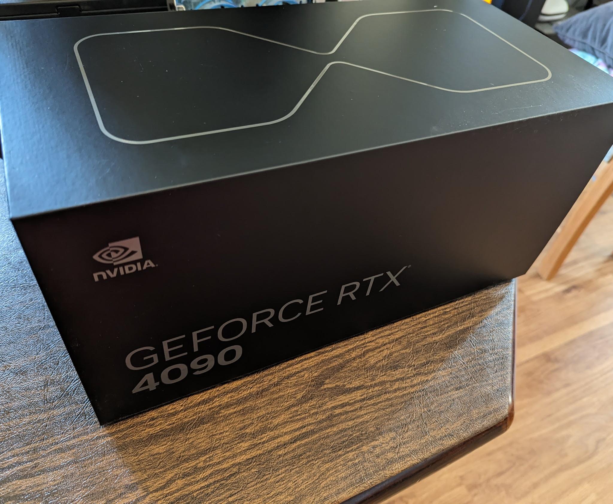 NVIDIA GeForce RTX 4090 Founders Edition Graphics Card 24GB GDDR6X - BRAND NEW IN BOX/UNOPENED