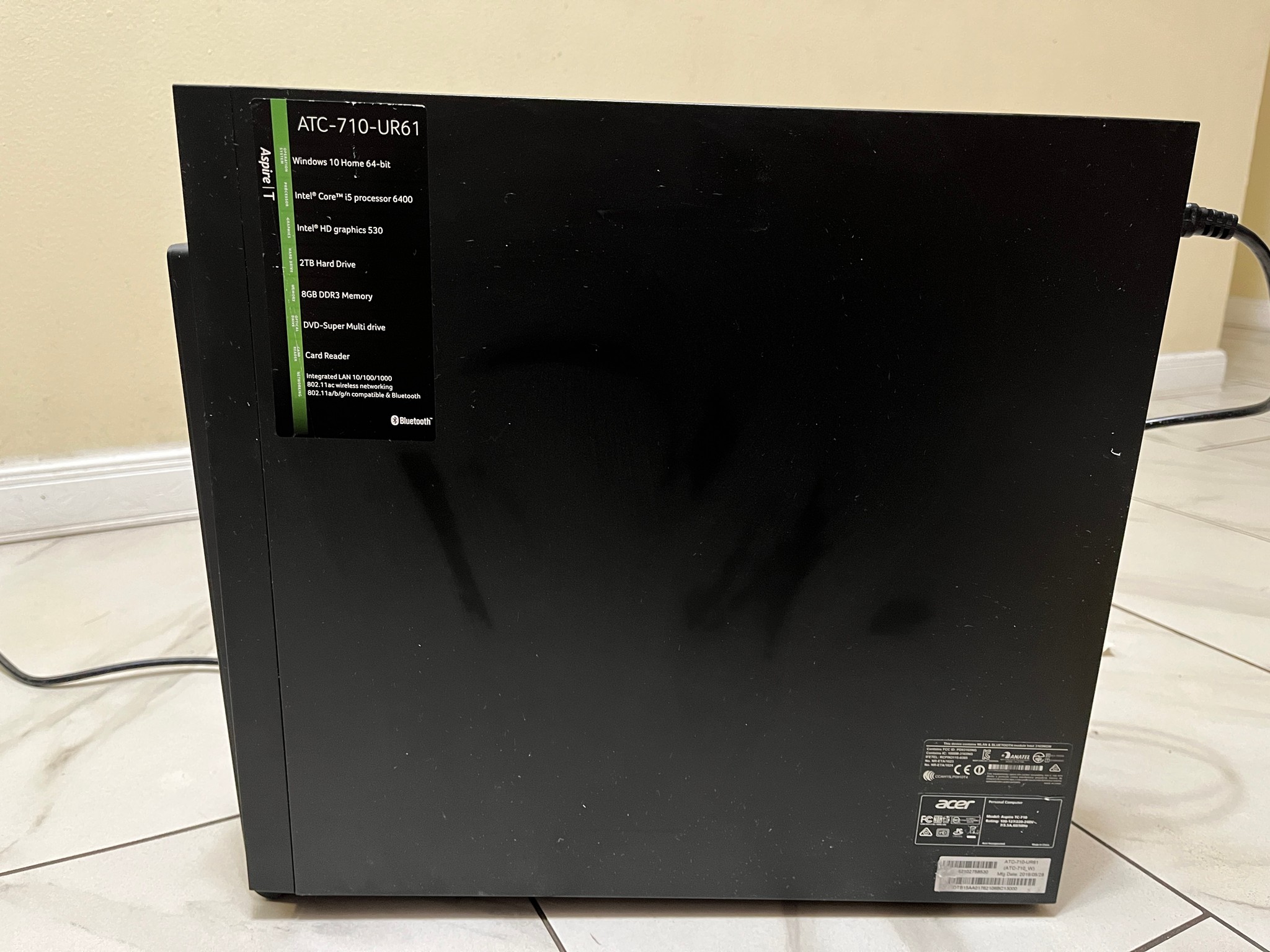 🟢🔥Budget RTX Acer Aspire Gaming PC, RTX 2060, Intel i5-6400, 16GB RAM, 1TB Storage w/ Wi-Fi 🖥️🔥