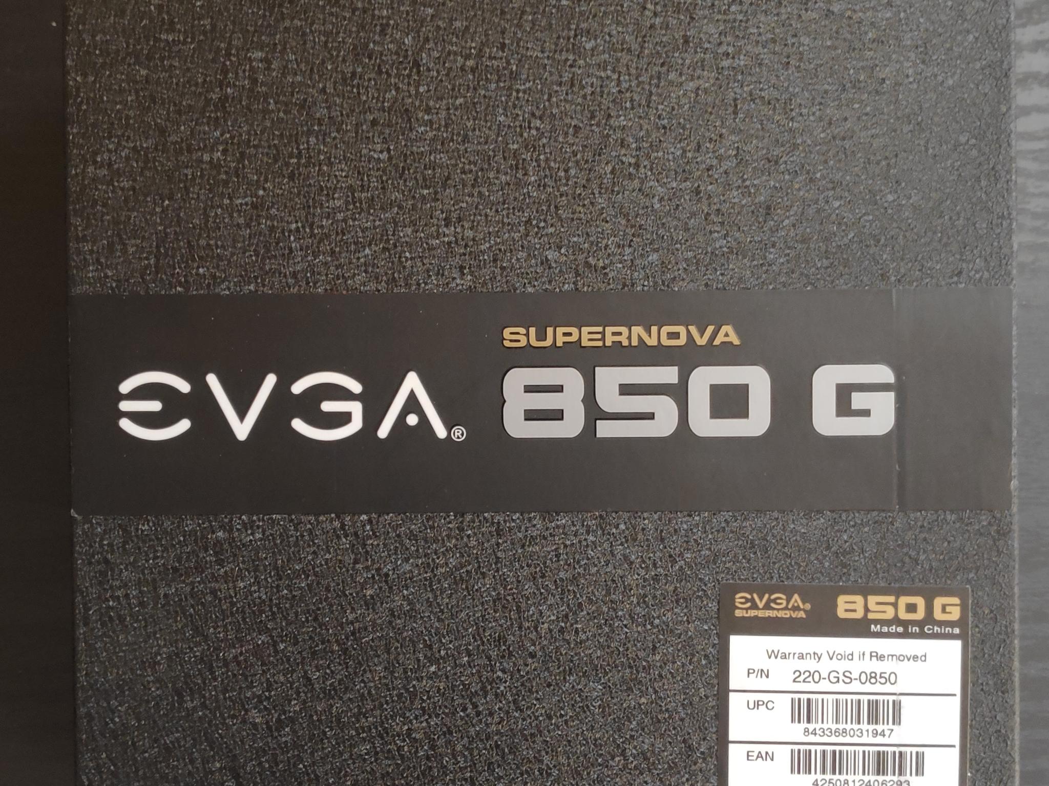 EVGA Supernova 850G Fully Modular 80 Plus Gold Power Supply
