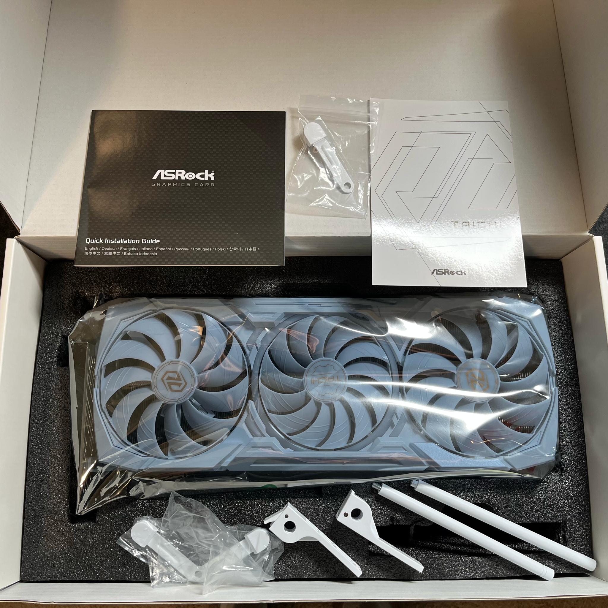 **SALE** RX 7900 XTX TAICHI WHITE 24GB OC AMD RADEON