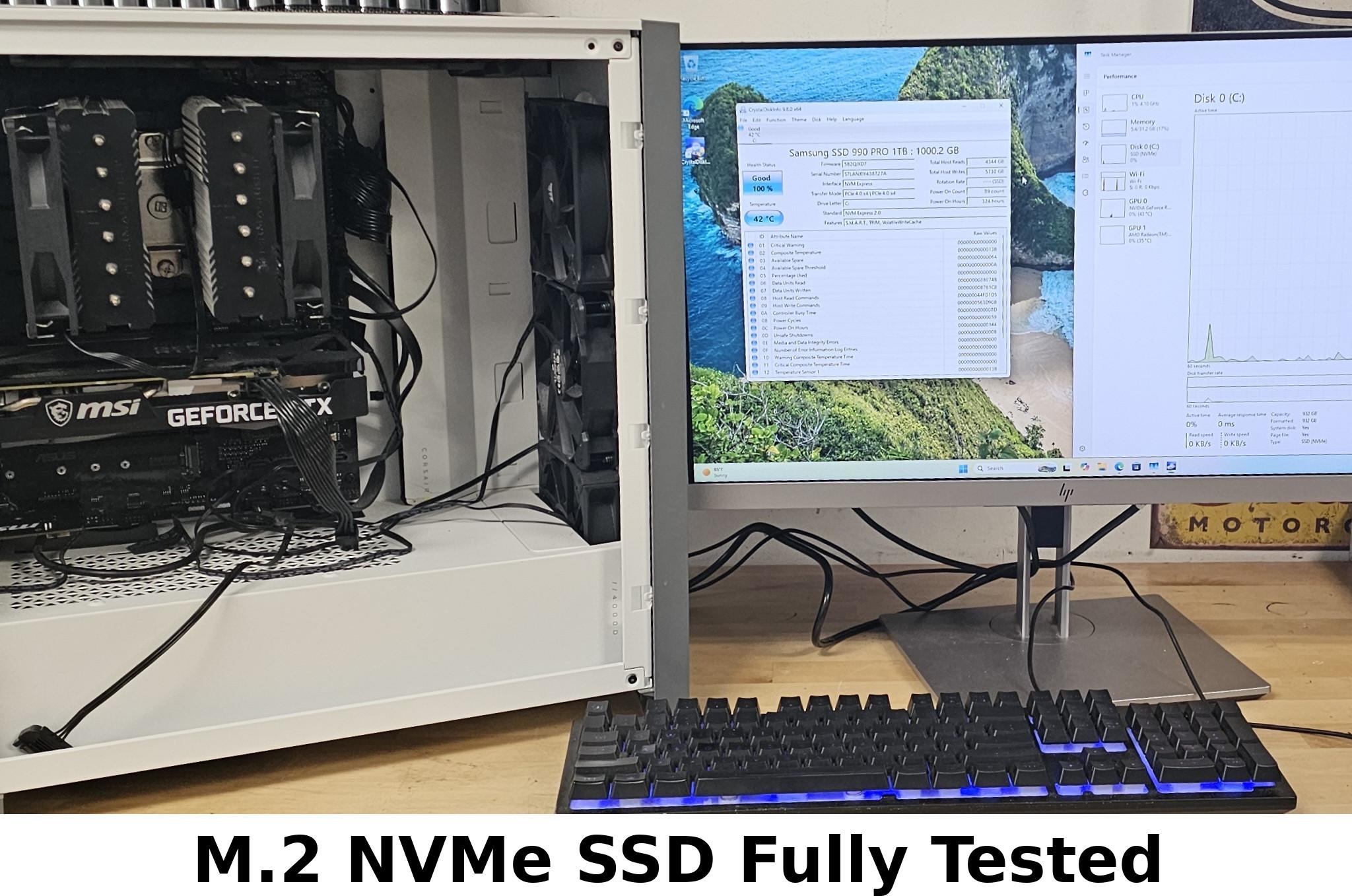 1TB NVMe M.2 SSD Samsung 990 PRO V-NAND