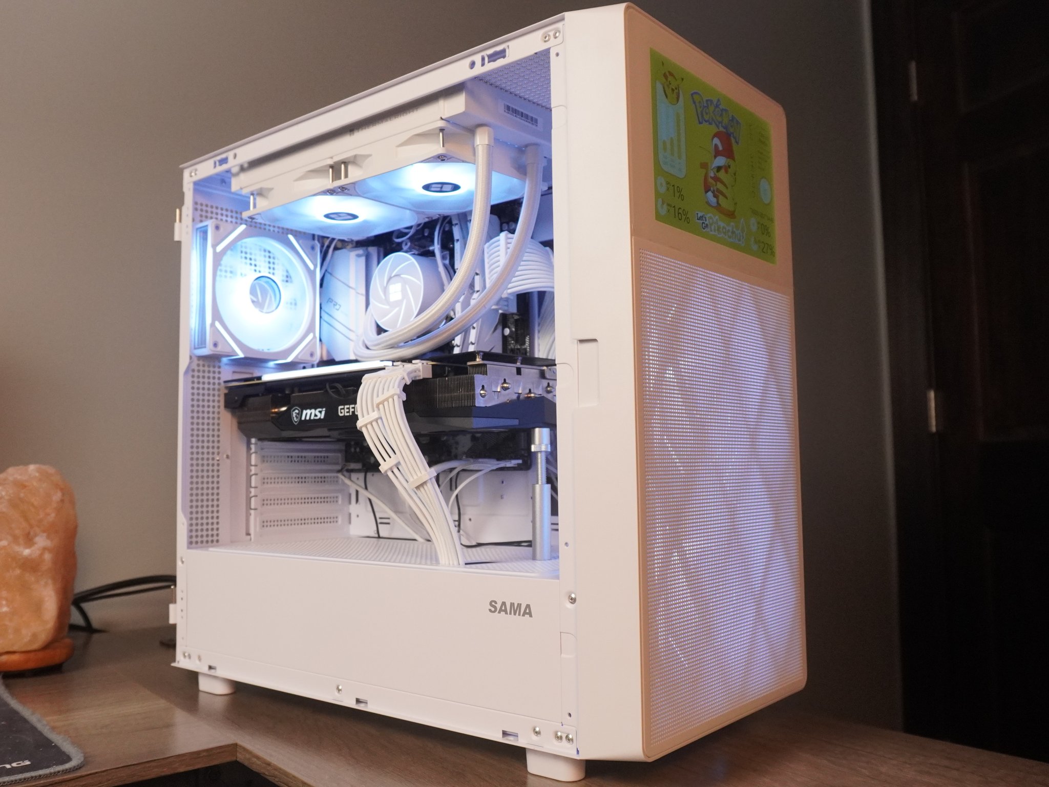 🤍AESTHETIC🤍 1440p/1080p MACHINE 💚RTX 3070ti 🧡 Ryzen 7 5800XT | 1TB NVME | 32GB | WIN 11