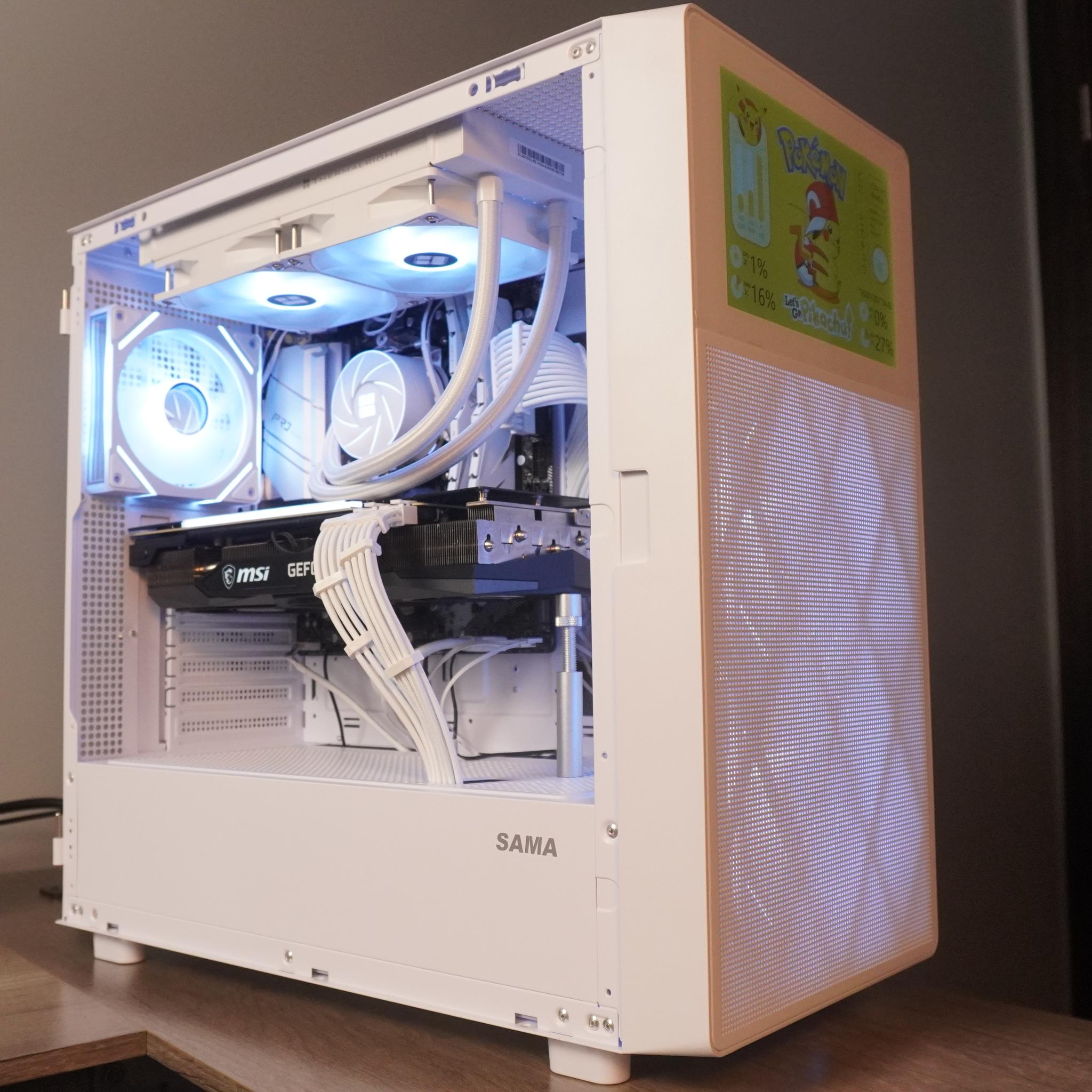 🤍AESTHETIC🤍 1440p/1080p MACHINE 💚RTX 3070ti 🧡 Ryzen 7 5800XT | 1TB NVME | 32GB | WIN 11