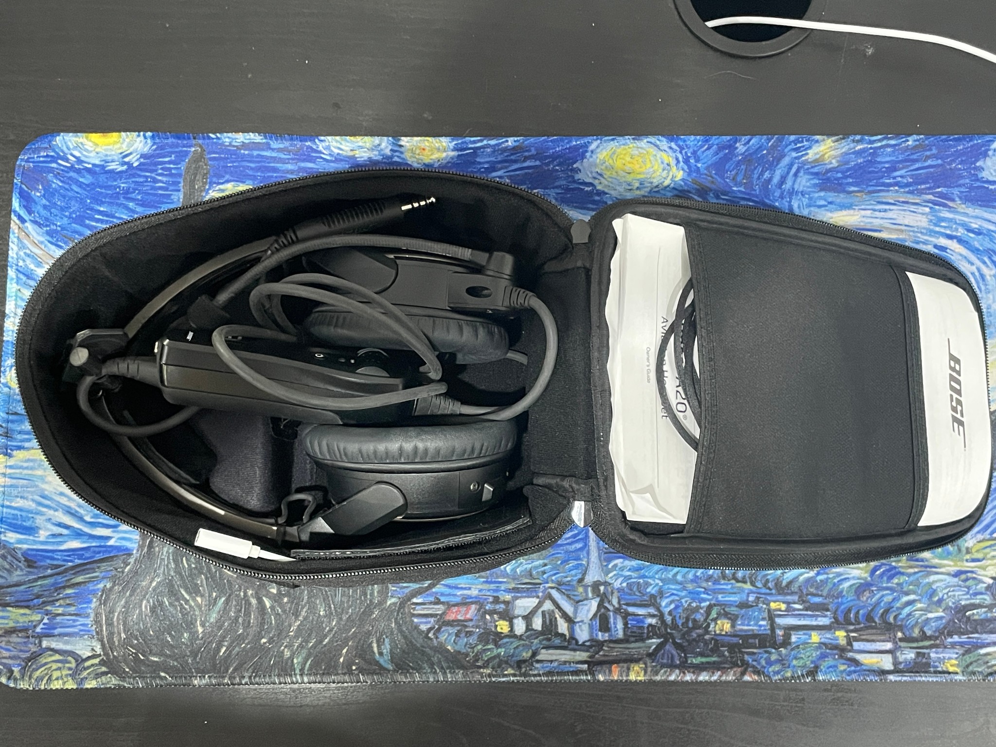 Bose A20 Aviation Headset with Single Plug