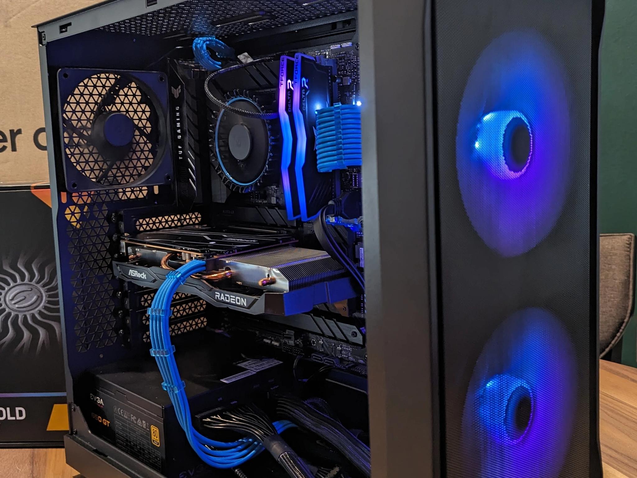 Entry Level RGB Budget Gaming PC - Brand New - Intel i3 13100 / Radeon RX6600 / 16GB RAM / 1TB SSD