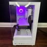 White Gaming PC (RTX 2070 Super 8GB + AMD Ryzen 5 5500 + 16GB DDR4 + SSD)