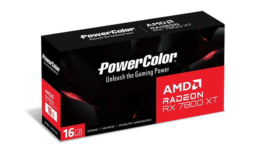 PowerColor AMD Radeon RX 7800 XT Dual Overclocked Dual Fan 16GB BRAND NEW