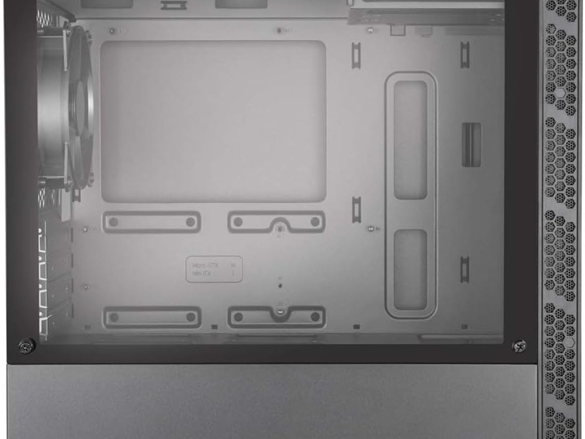 MASTERBOX MB400L Mini Tower with ODD Black Computer Case