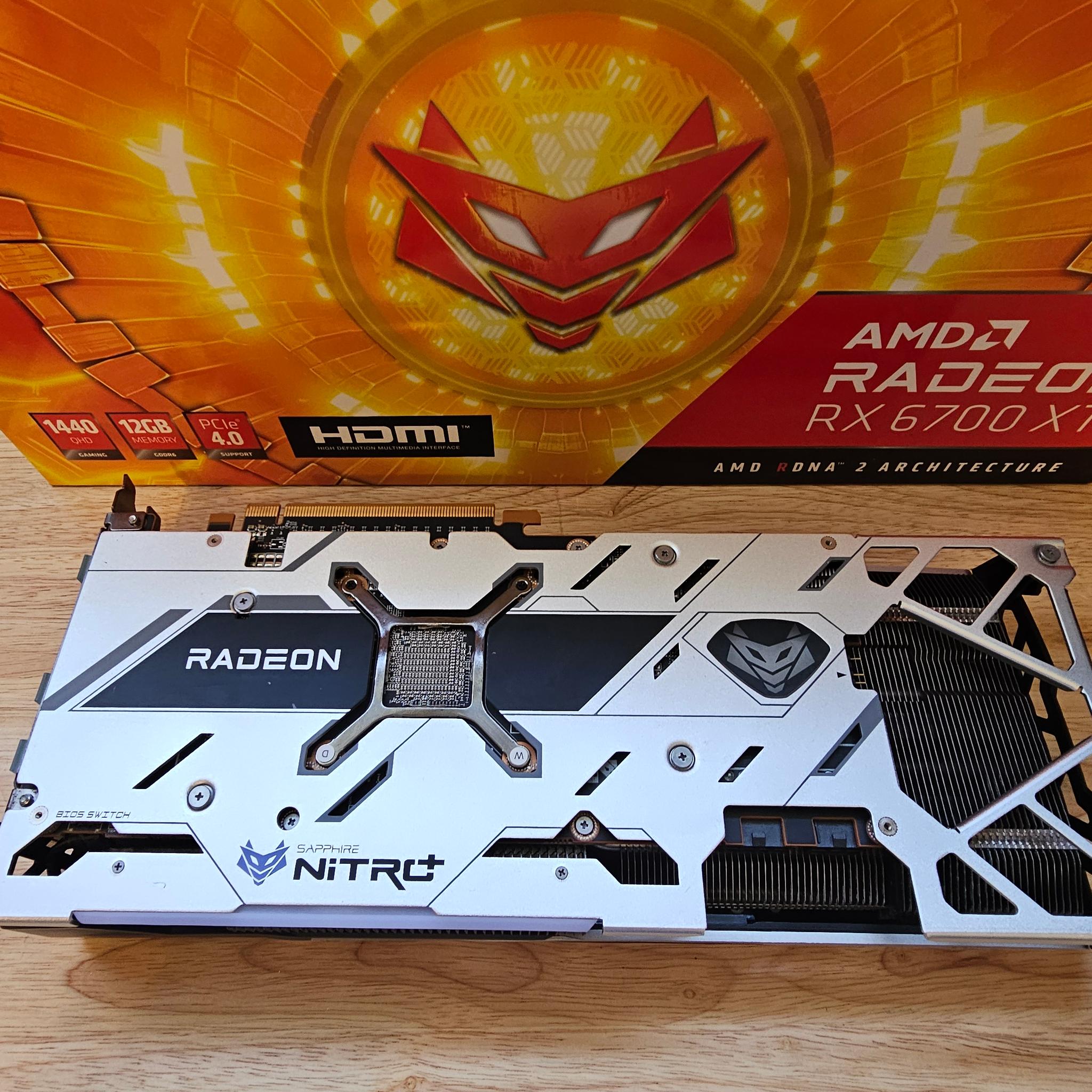 SAPPHIRE NITRO+ Radeon RX 6700 XT