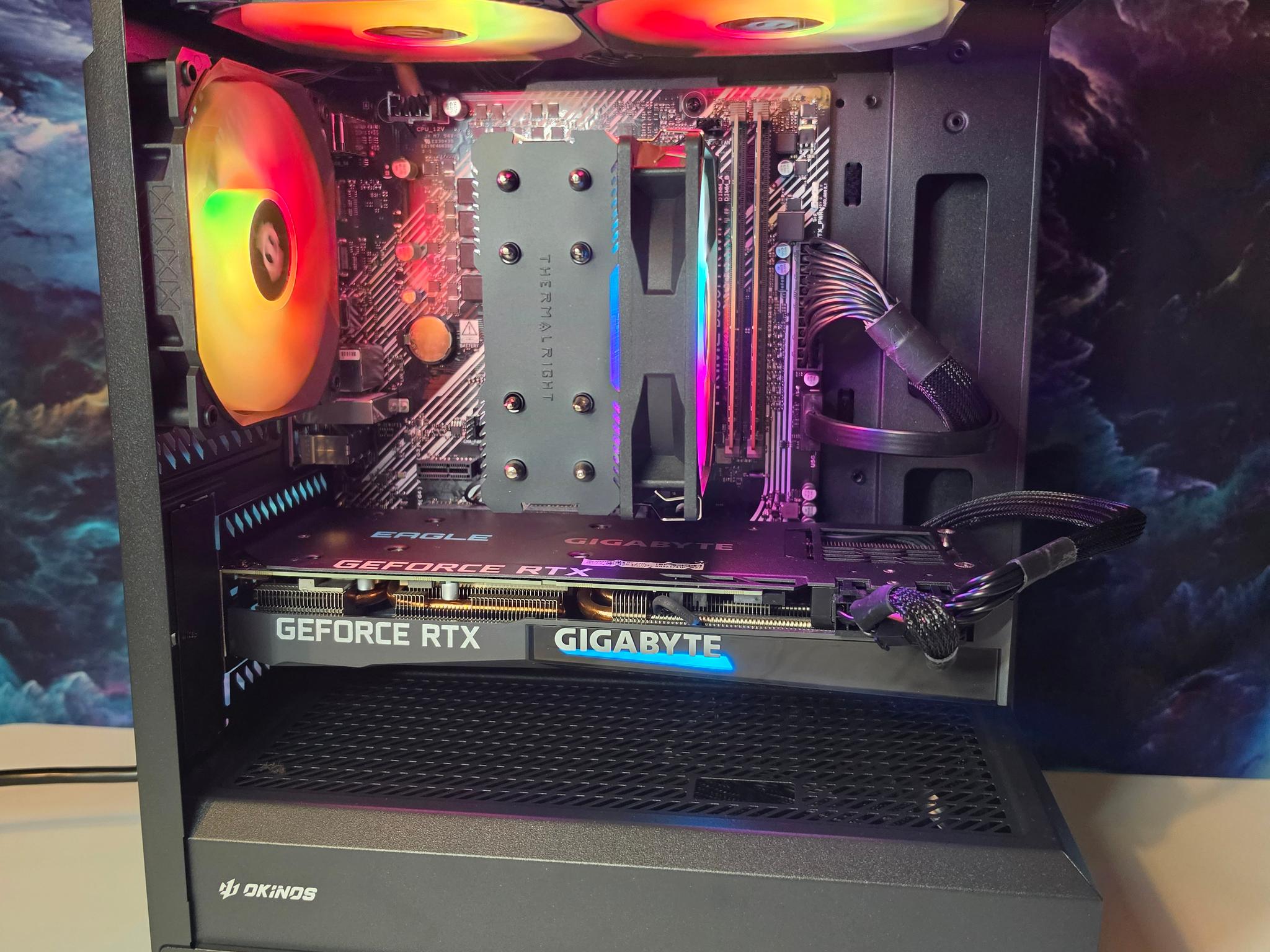 Gigabyte RTX 3070 8gb + Ryzen 5 5500 PC Build #118