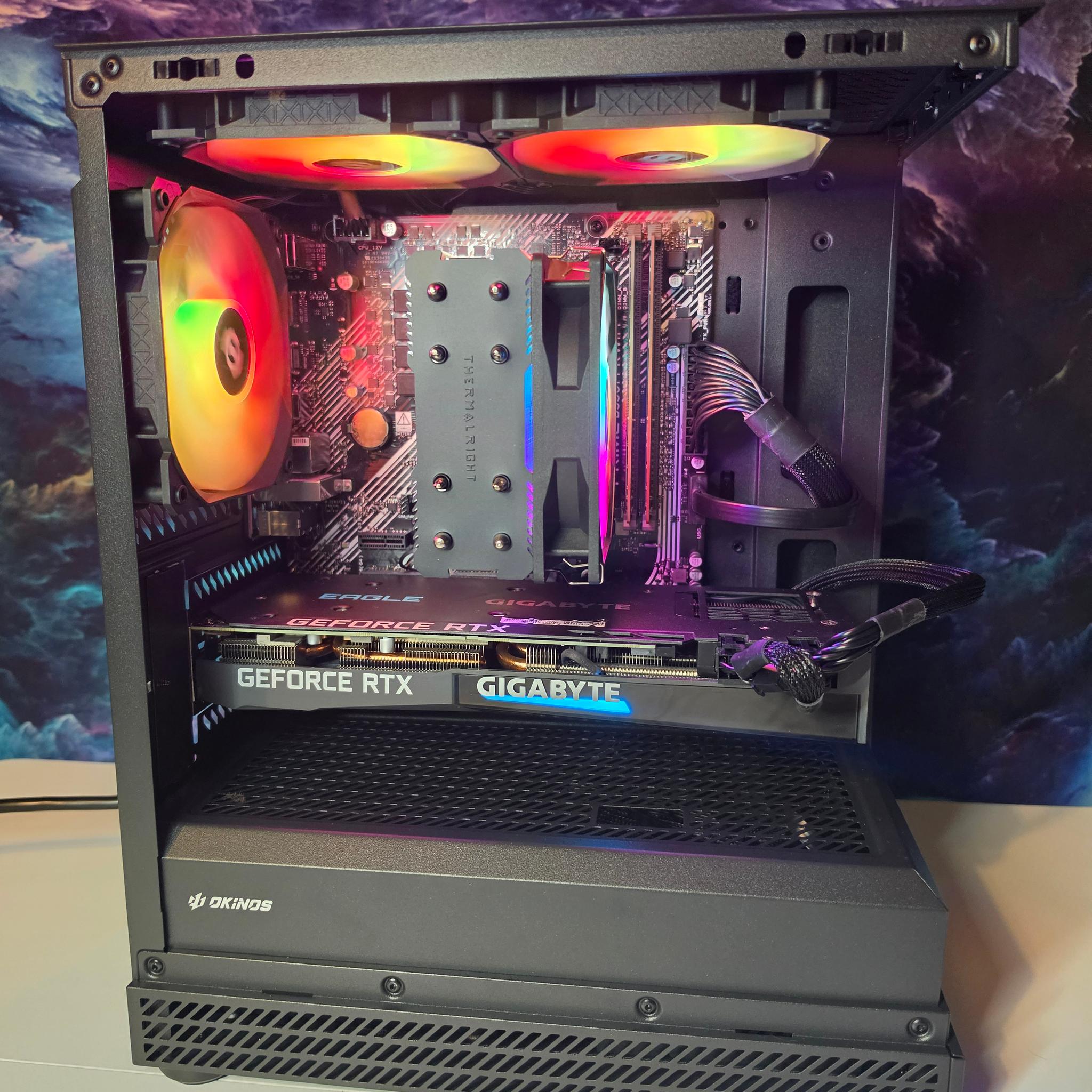 Gigabyte RTX 3070 8gb + Ryzen 5 5500 PC Build #118