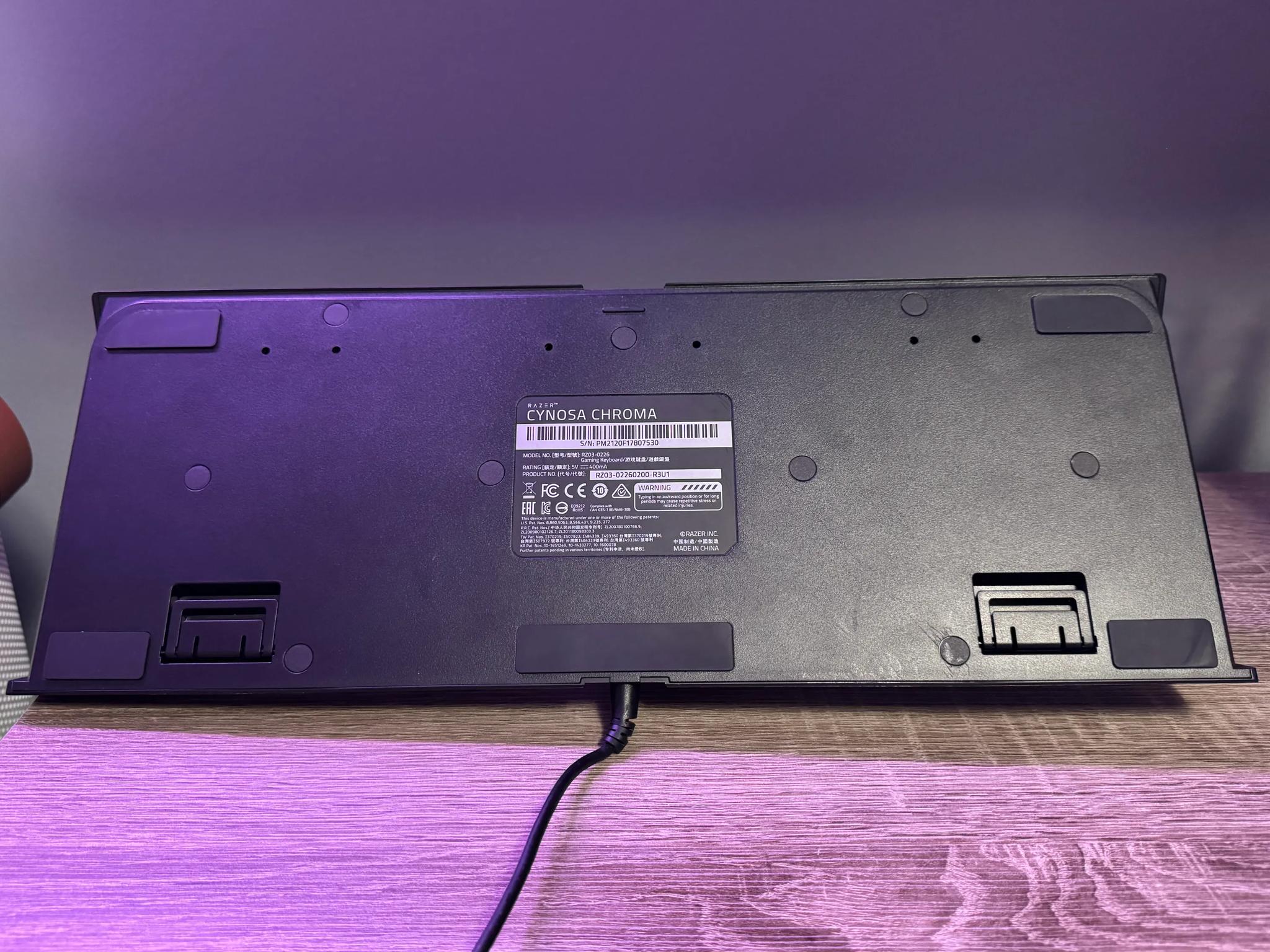 2017 Razer Cynosa Chroma Gaming Keyboard RGB