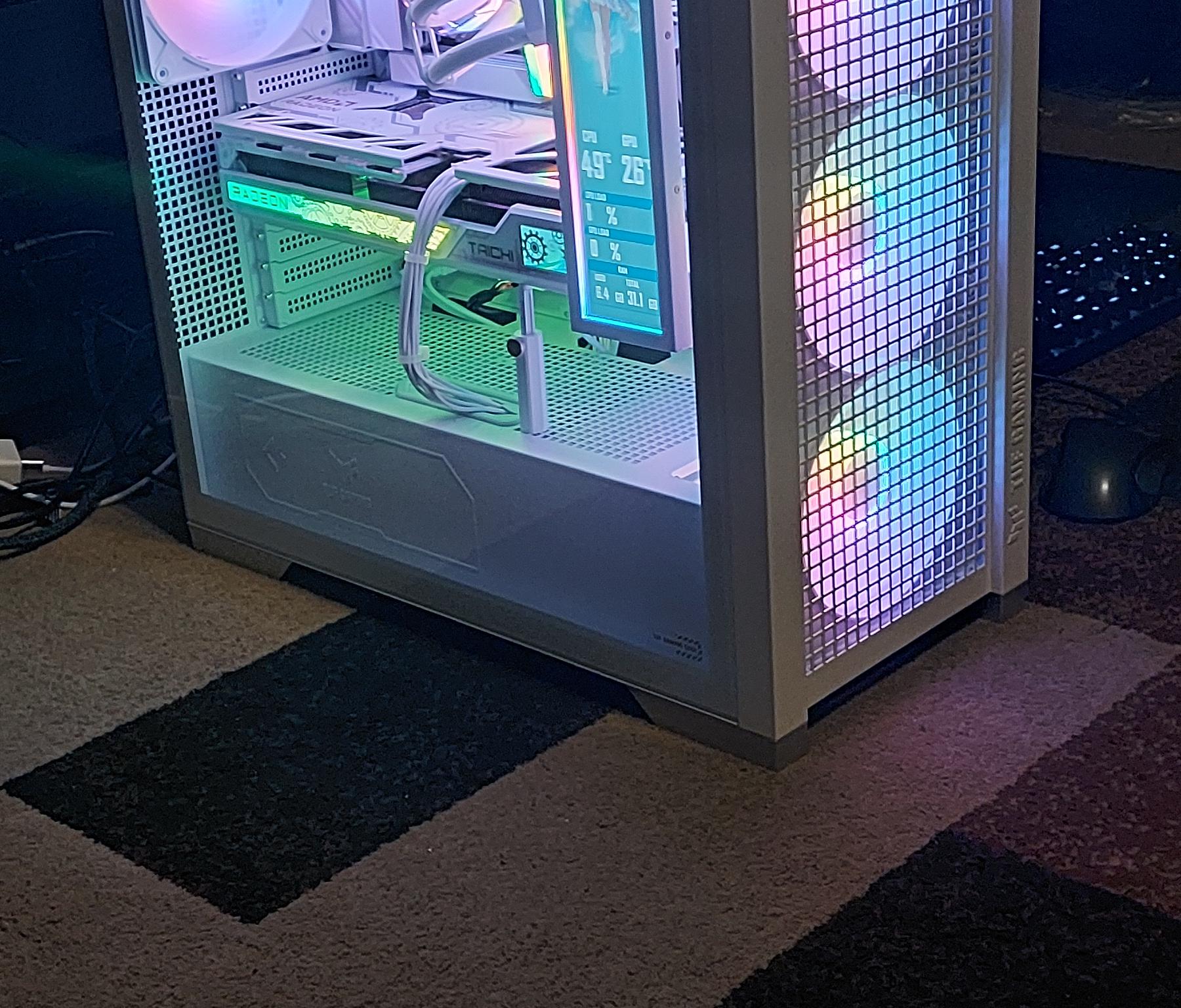 Aorus Ice 9850X3D/RX 9070XT Gaming PC