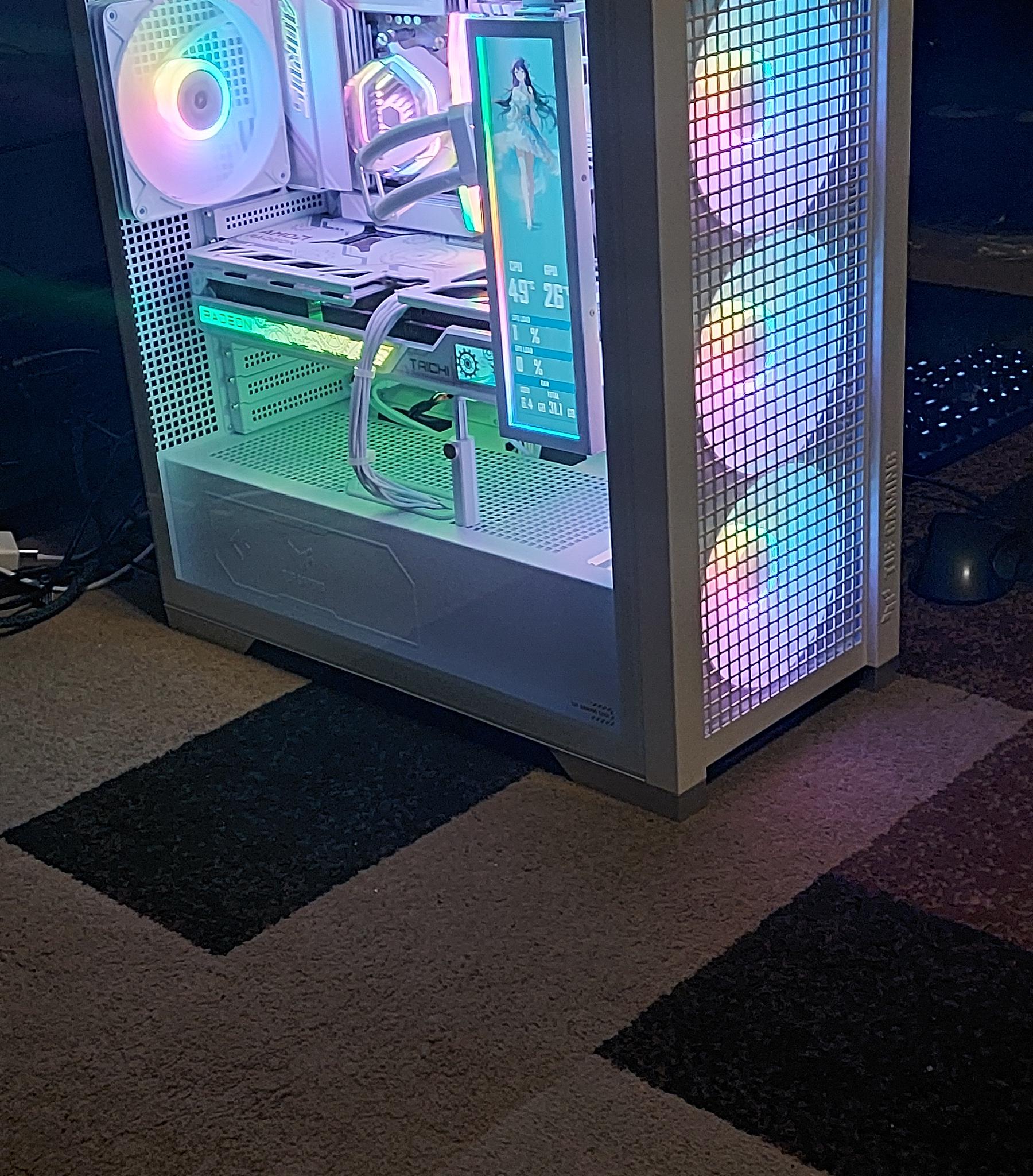Aorus Ice 9850X3D/RX 9070XT Gaming PC