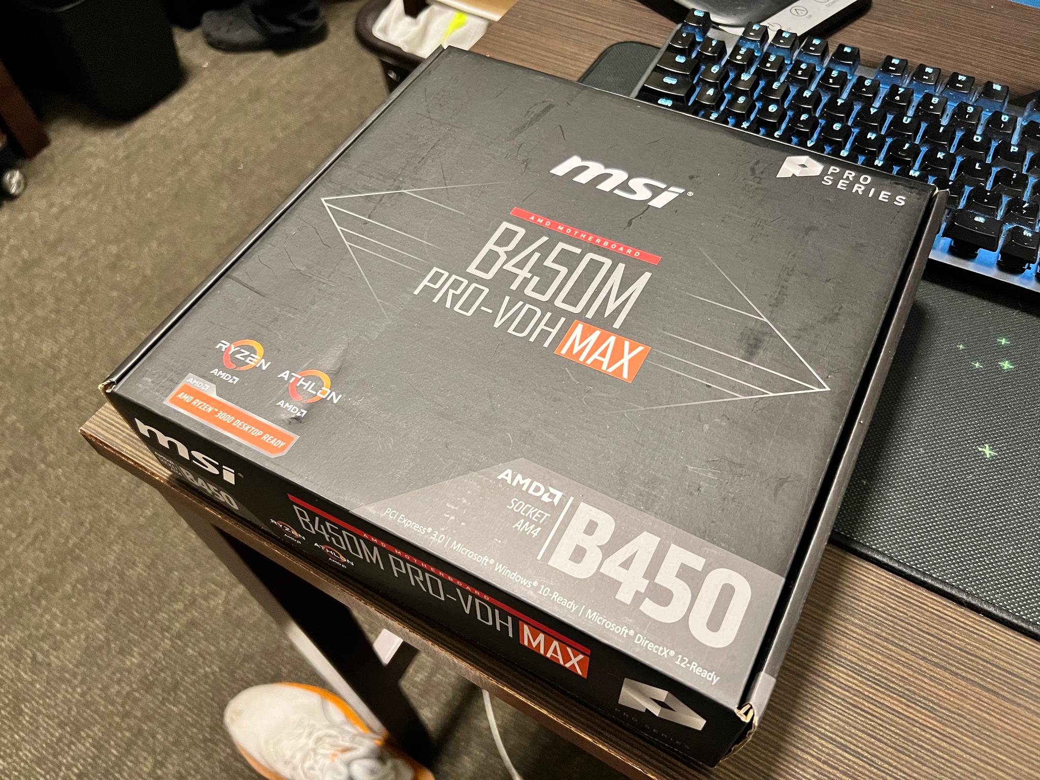 AMD 5700G CPU, Motherboard, RAM COMBO (READ DESCRIPTION)