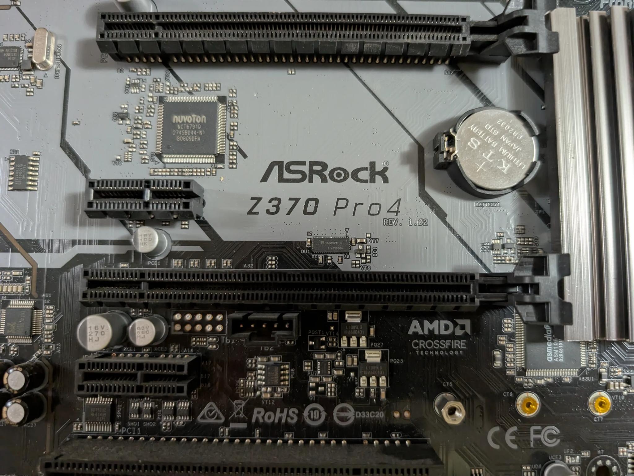 Intel Core i5 8400 + AsRock Z370 Pro4 + cpu cooler