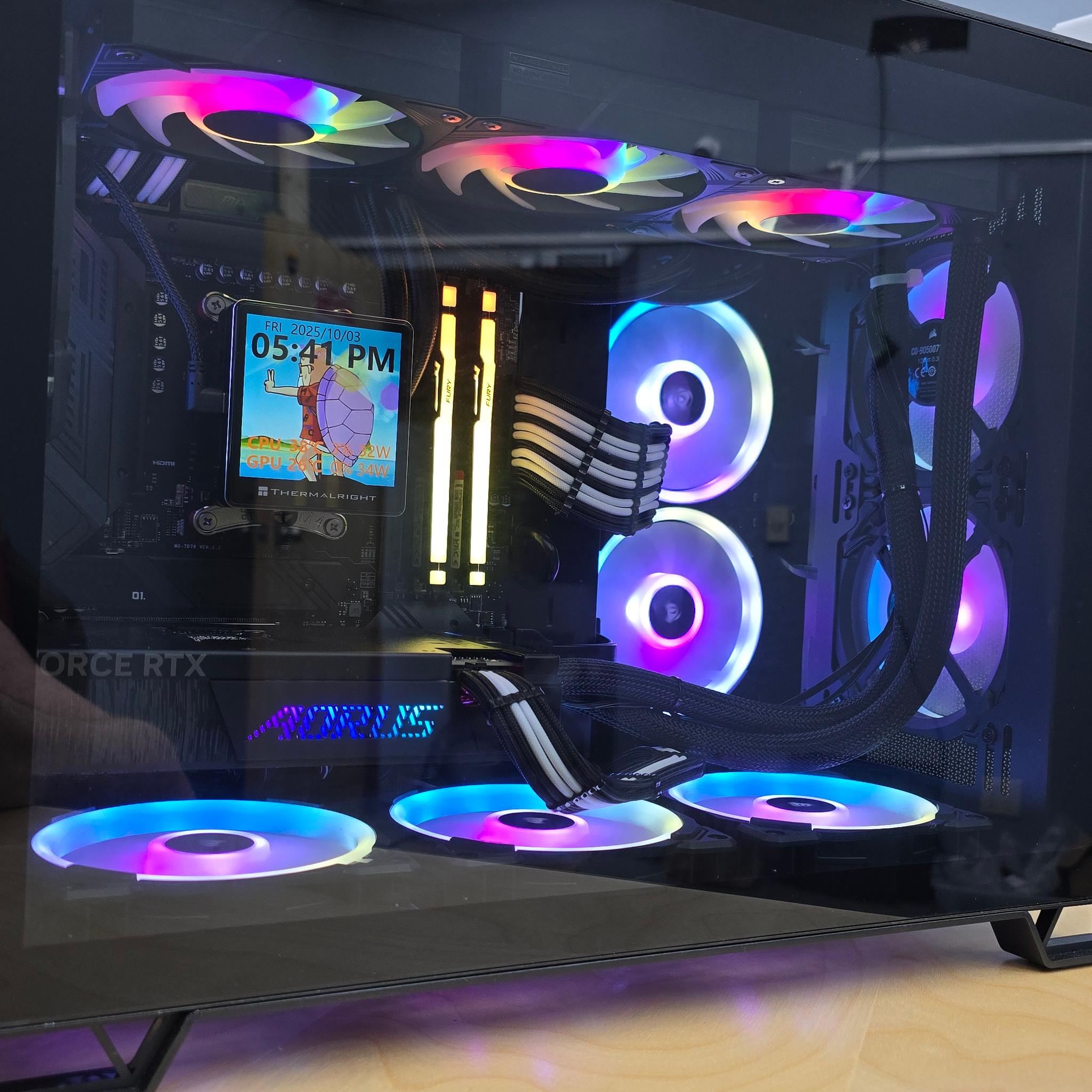Corsair 2500D Airflow Gaming PC Build