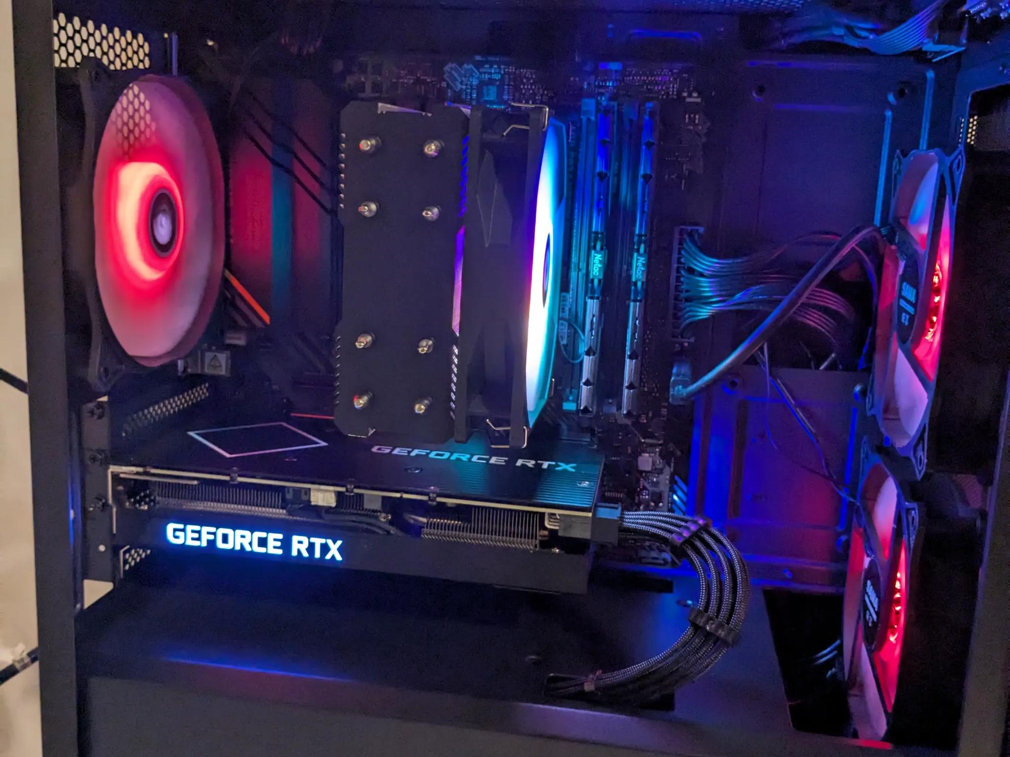 RTX 3060 TI Gaming PC | RYZEN 5 3600 | 16 GB RAM | WIFI
