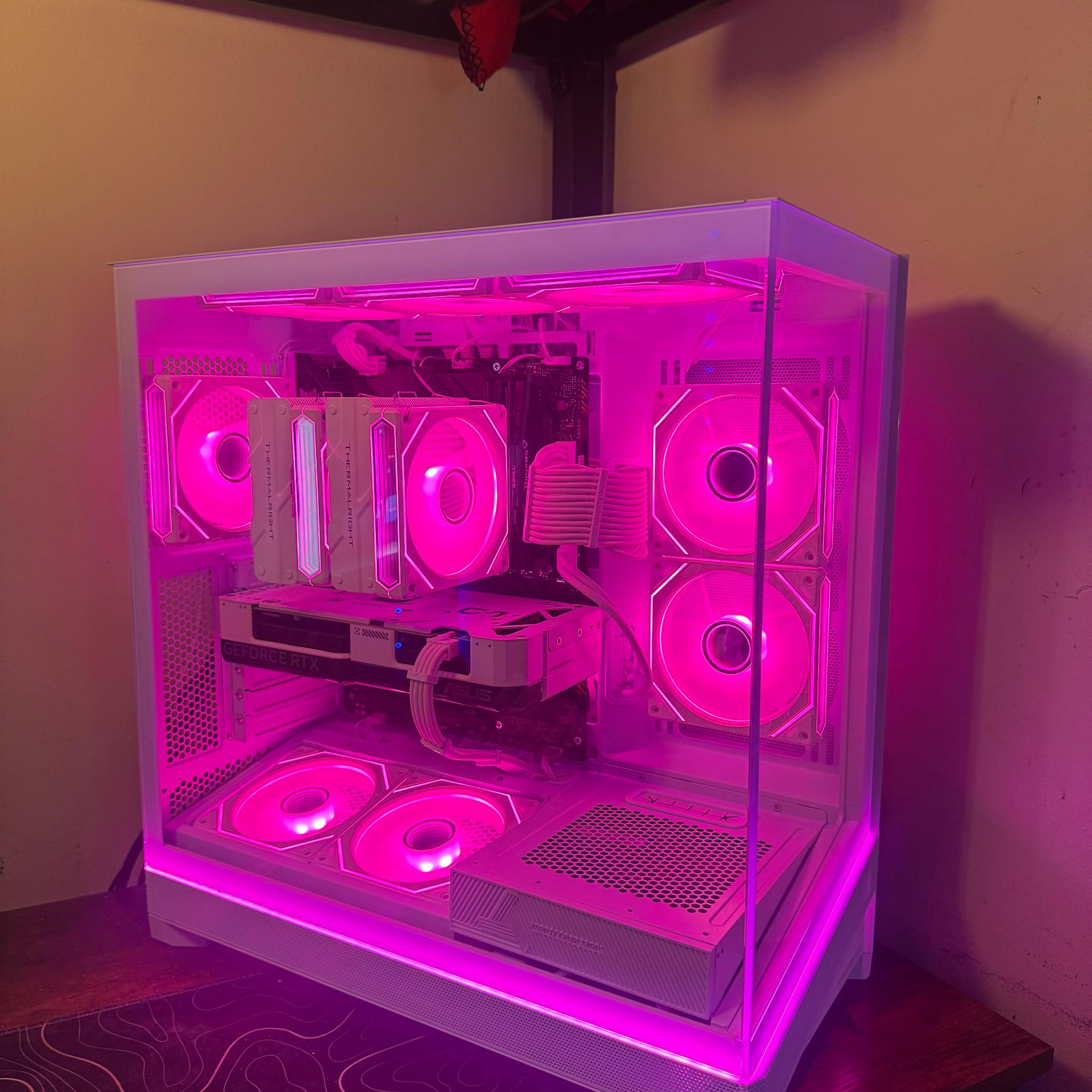 🤍 Whiteout 1440p Gaming PC 🤍 - i5 12600KF | RTX 4070 12GB | 32GB DDR4 3200 | 1TB Gen4 SSD