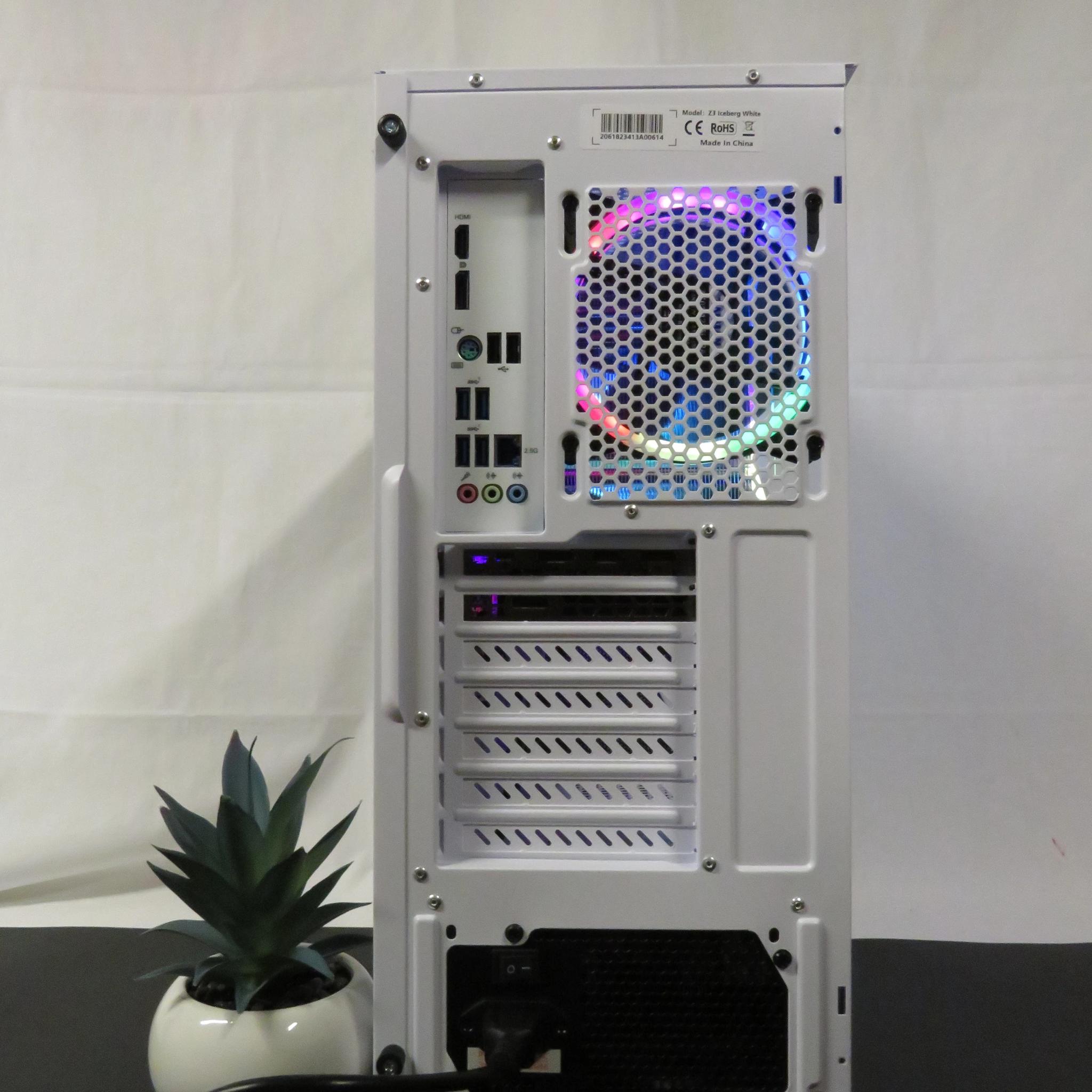 Black and White Beauty! RTX 2080 + Ryzen 5 2600X + 16 GB DDR4 + 1 TB NVME