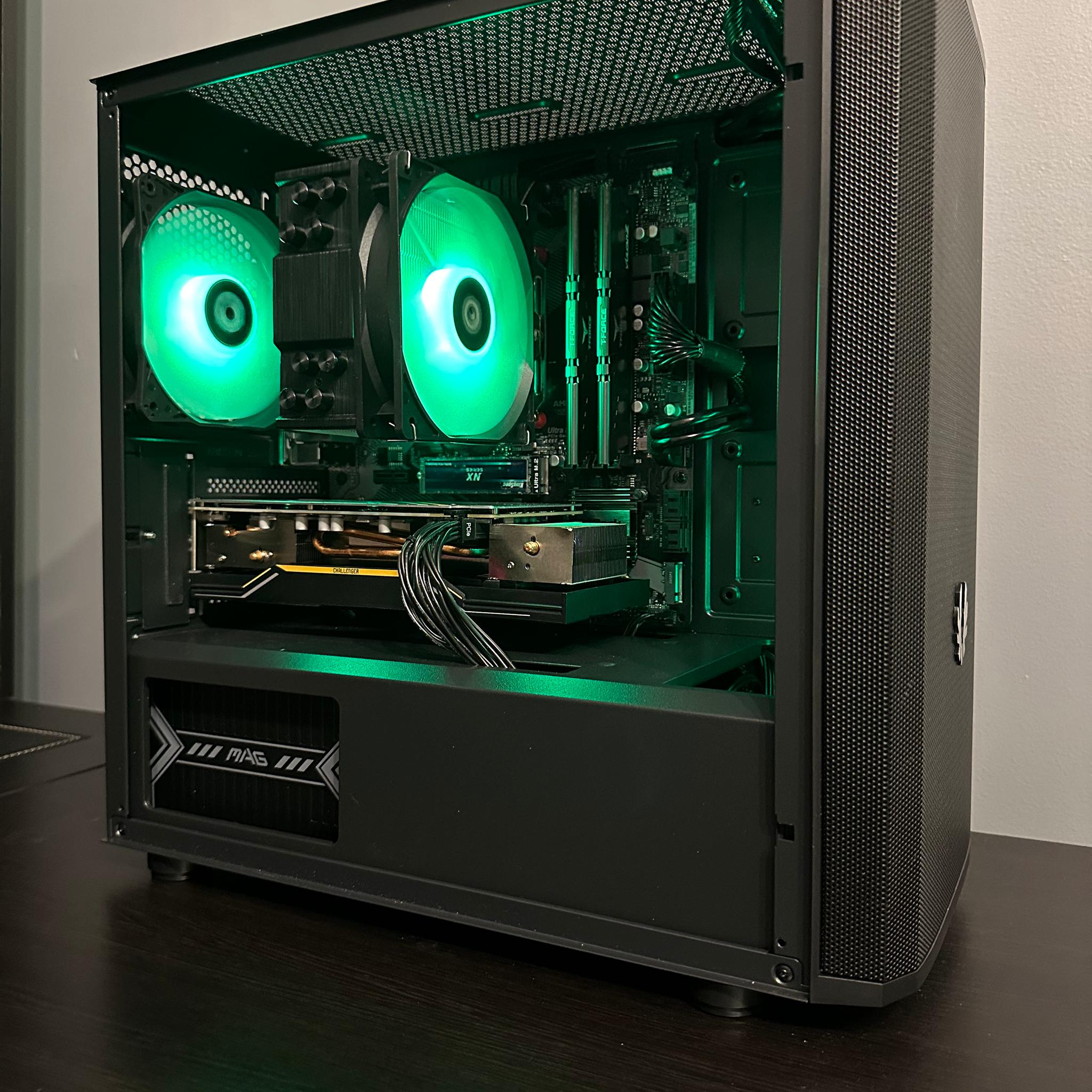 All New Asrock 5600xt / Ryzen 5500 / 1080 gaming pc