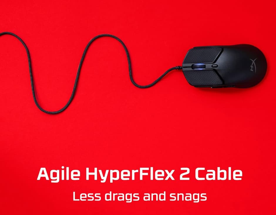 BNIB HyperX Pulsefire Haste 2 Gaming Mouse