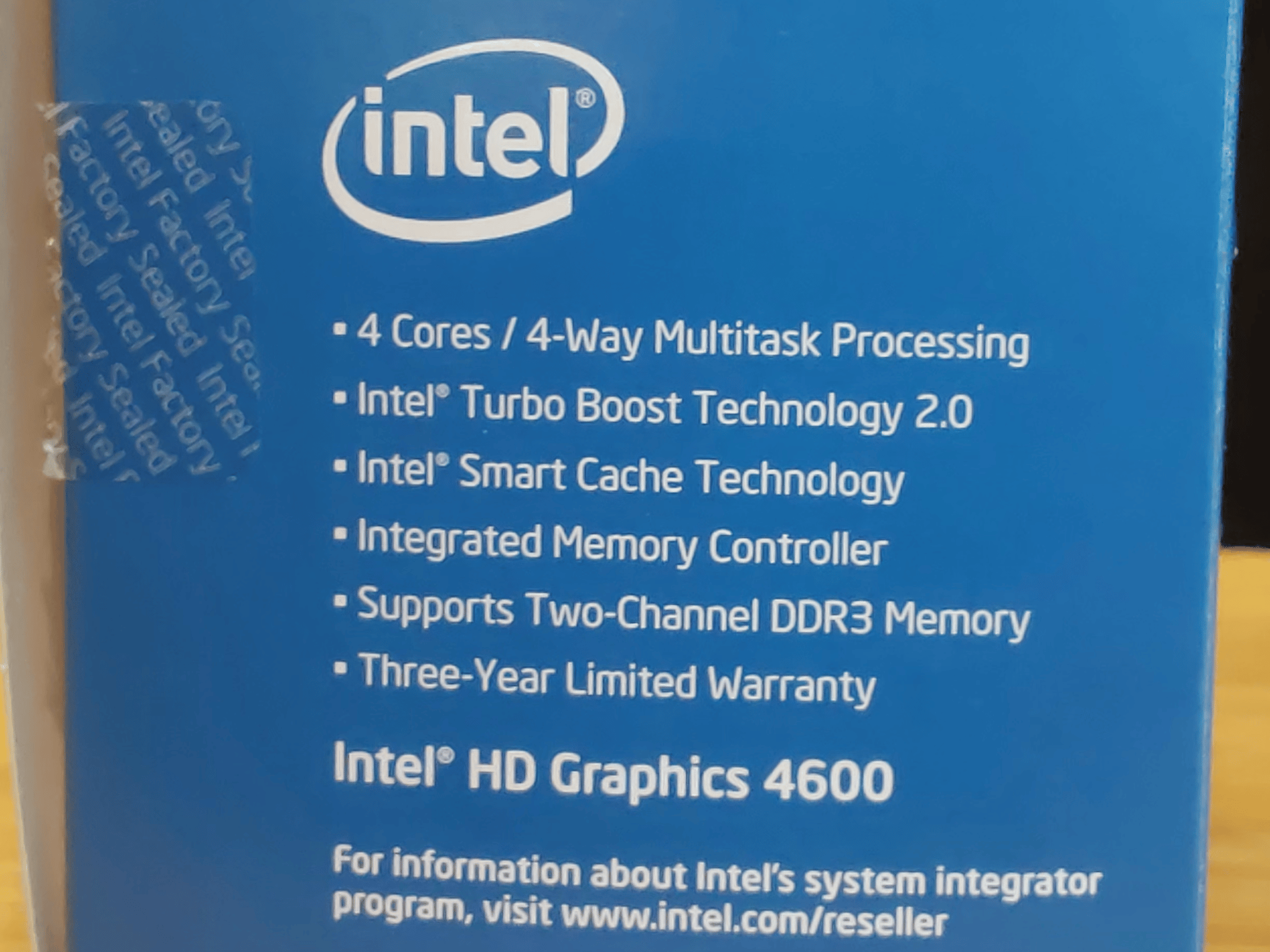 Pre-Owned Intel i5-4590 3.3GHz CPU, like new in original retail box
