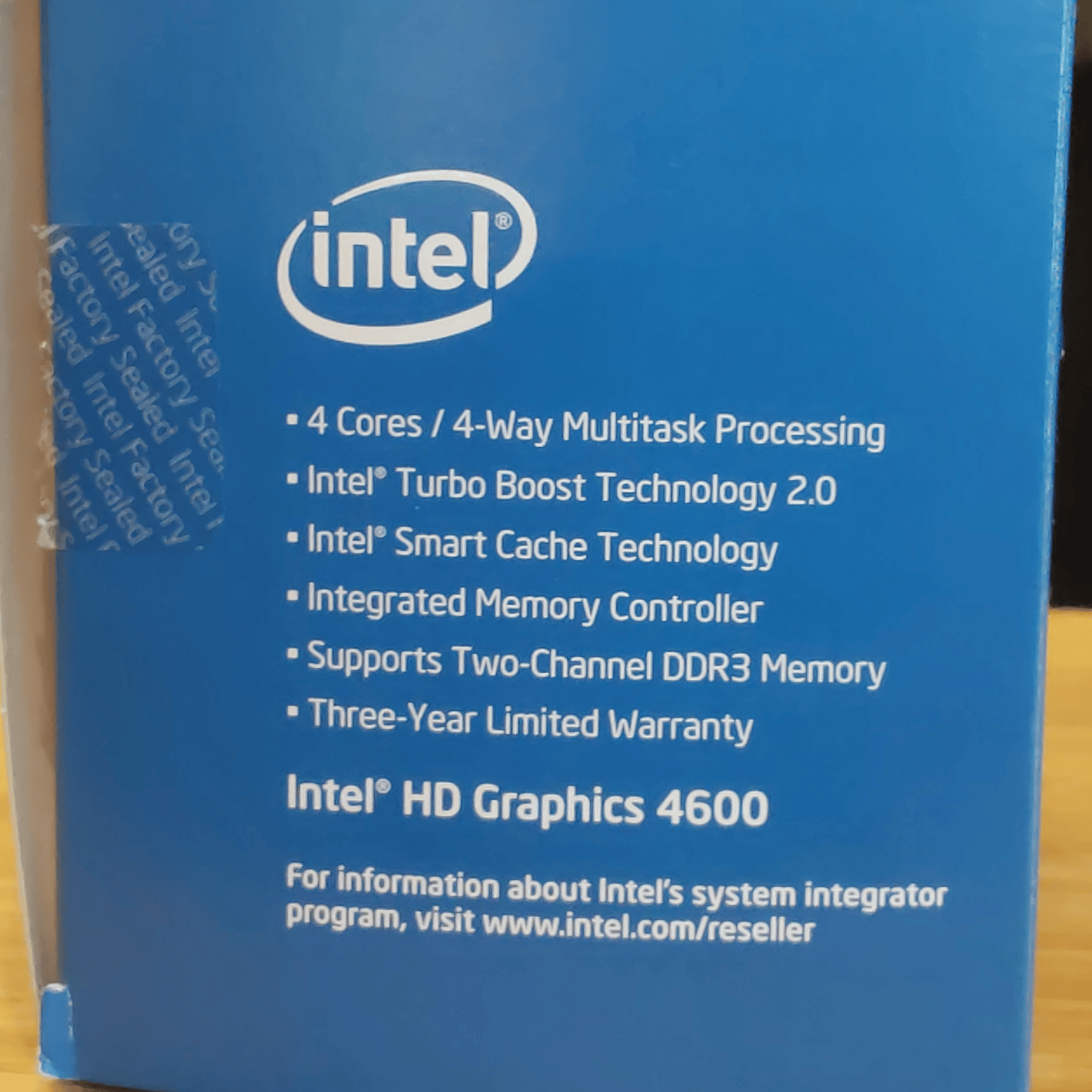 Pre-Owned Intel i5-4590 3.3GHz CPU, like new in original retail box