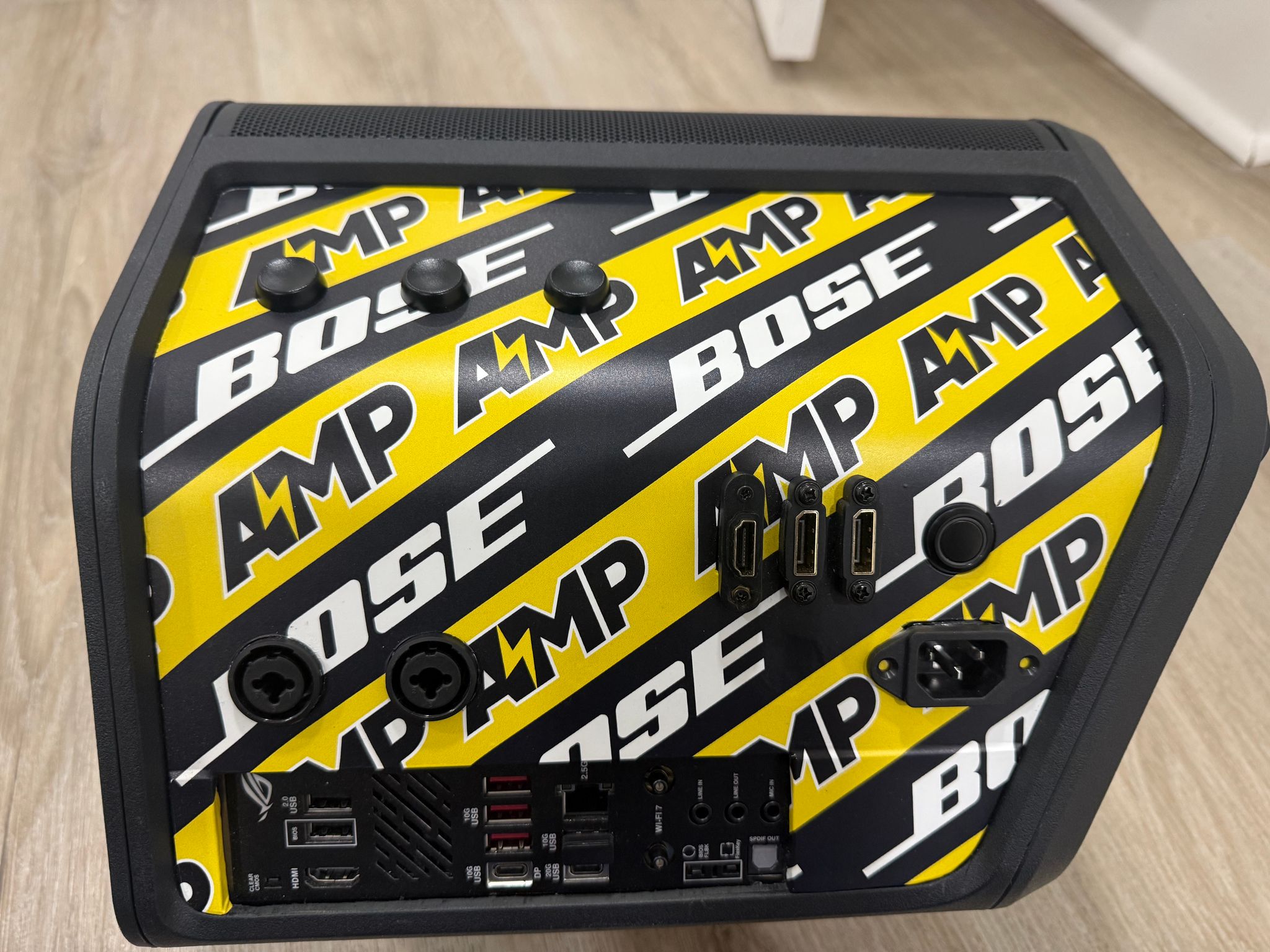BoseS1 Pro Custom Gaming PC RTX 5070 Ryzen 9 7900 64GB RAM 4TB SSD AMP Kai Cenat