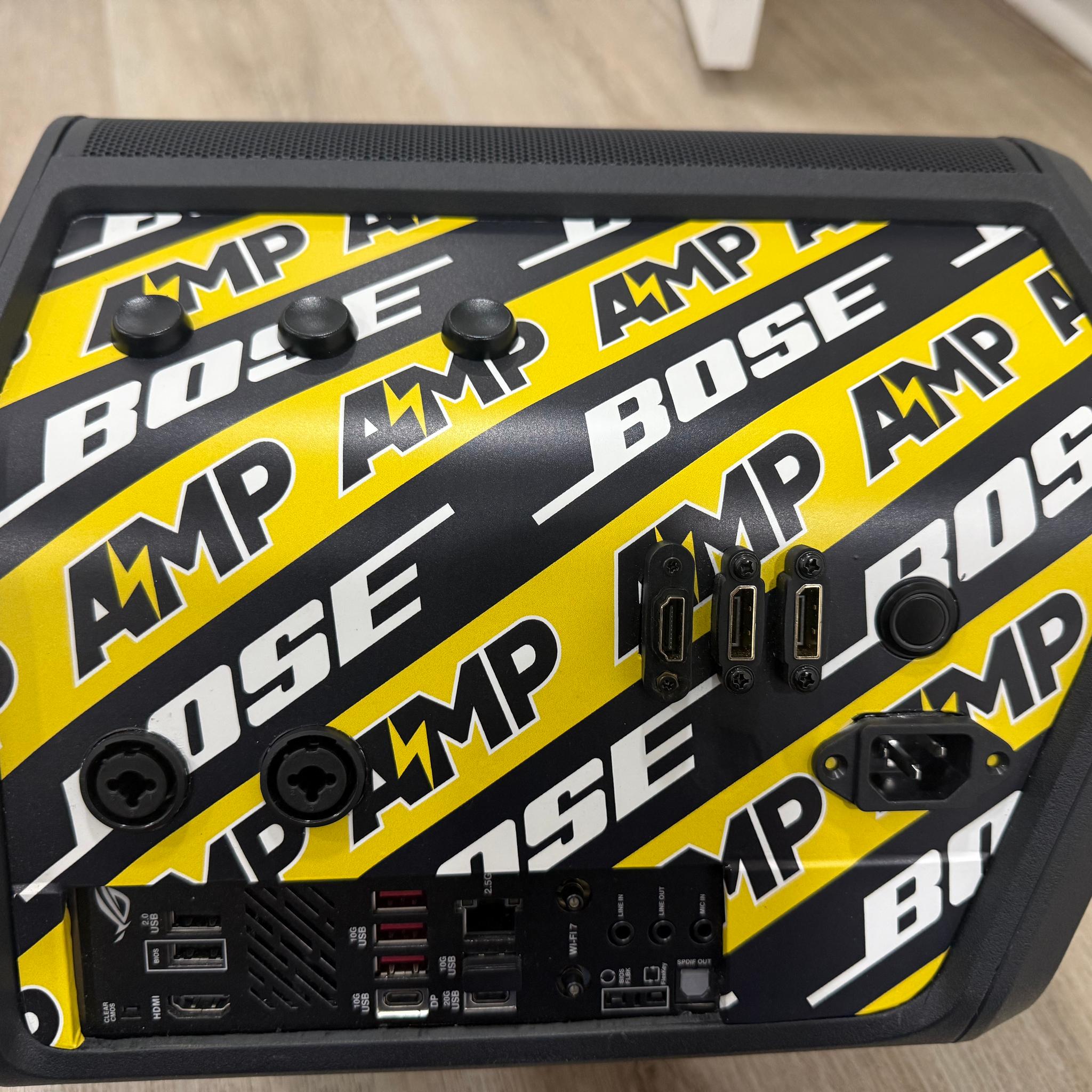 BoseS1 Pro Custom Gaming PC RTX 5070 Ryzen 9 7900 64GB RAM 4TB SSD AMP Kai Cenat