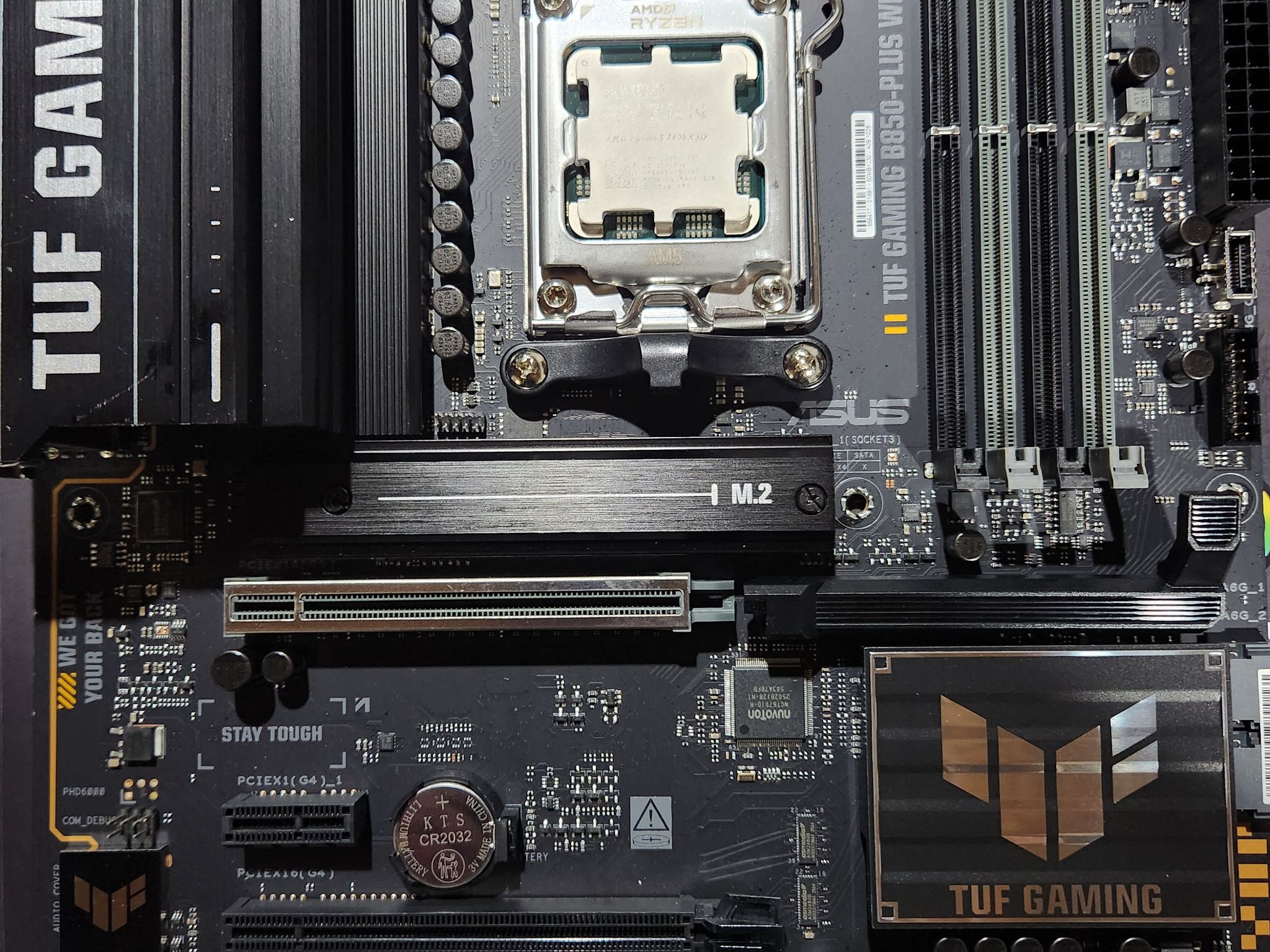 🚀 AMD AM5 Gaming Bundle: Ryzen 5 7600X3D + ASUS TUF Gaming B850-Plus WiFi + 32GB DDR5-6000 CL30