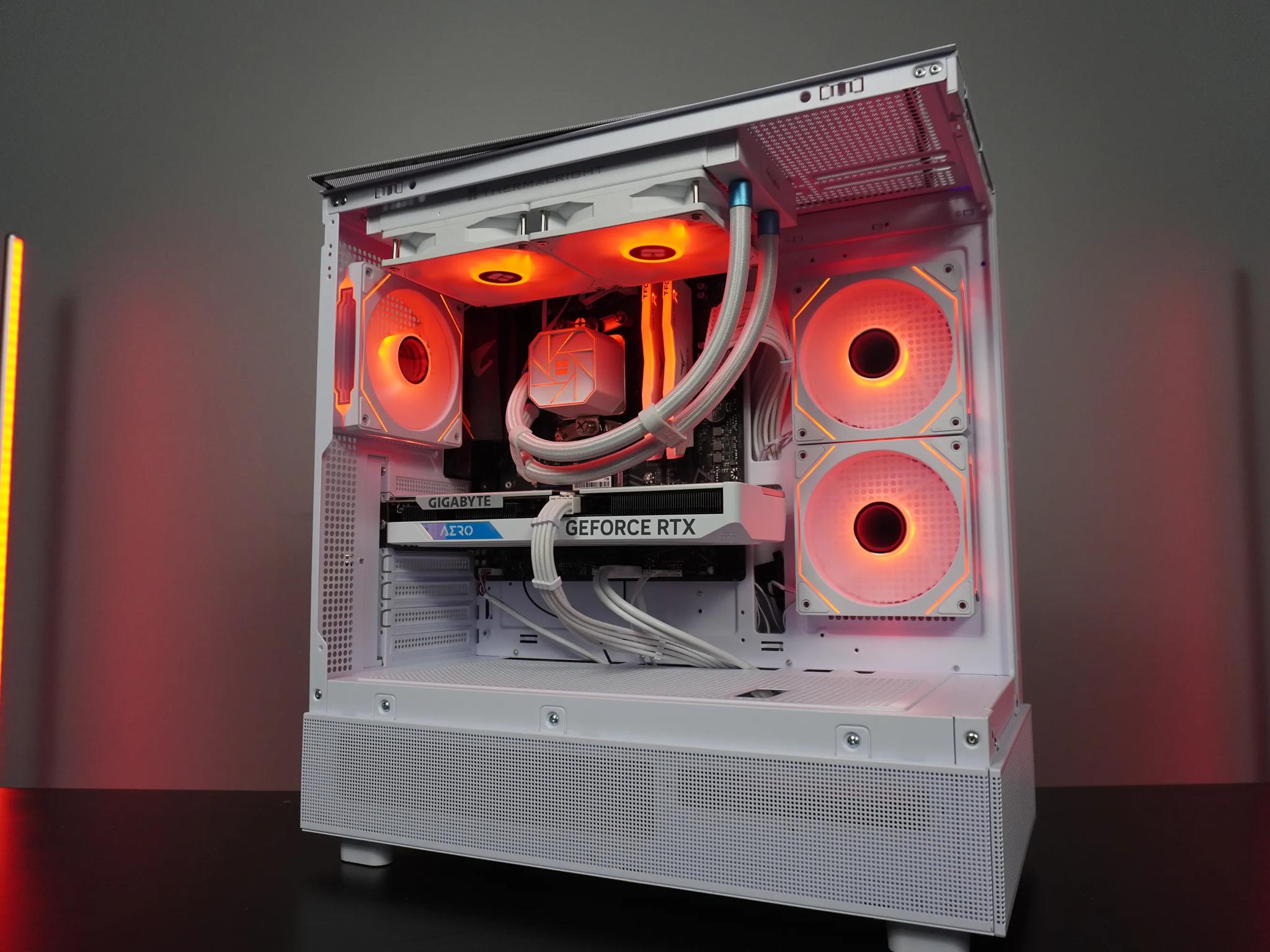 🤍CLEAN🤍 1080p MACHINE | 💚 RTX 4060 | 🧡 Ryzen 5 5600 | 1TB NVME SSD | 16GB DDR4 RAM | WIN 11