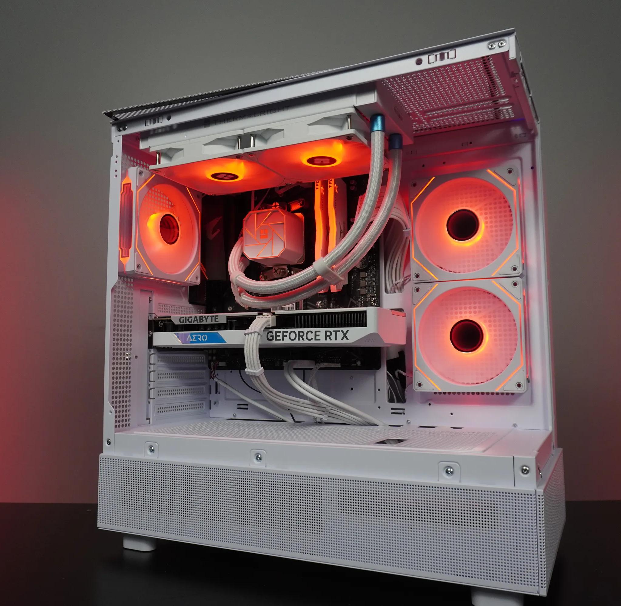 🤍CLEAN🤍 1080p MACHINE | 💚 RTX 4060 | 🧡 Ryzen 5 5600 | 1TB NVME SSD | 16GB DDR4 RAM | WIN 11