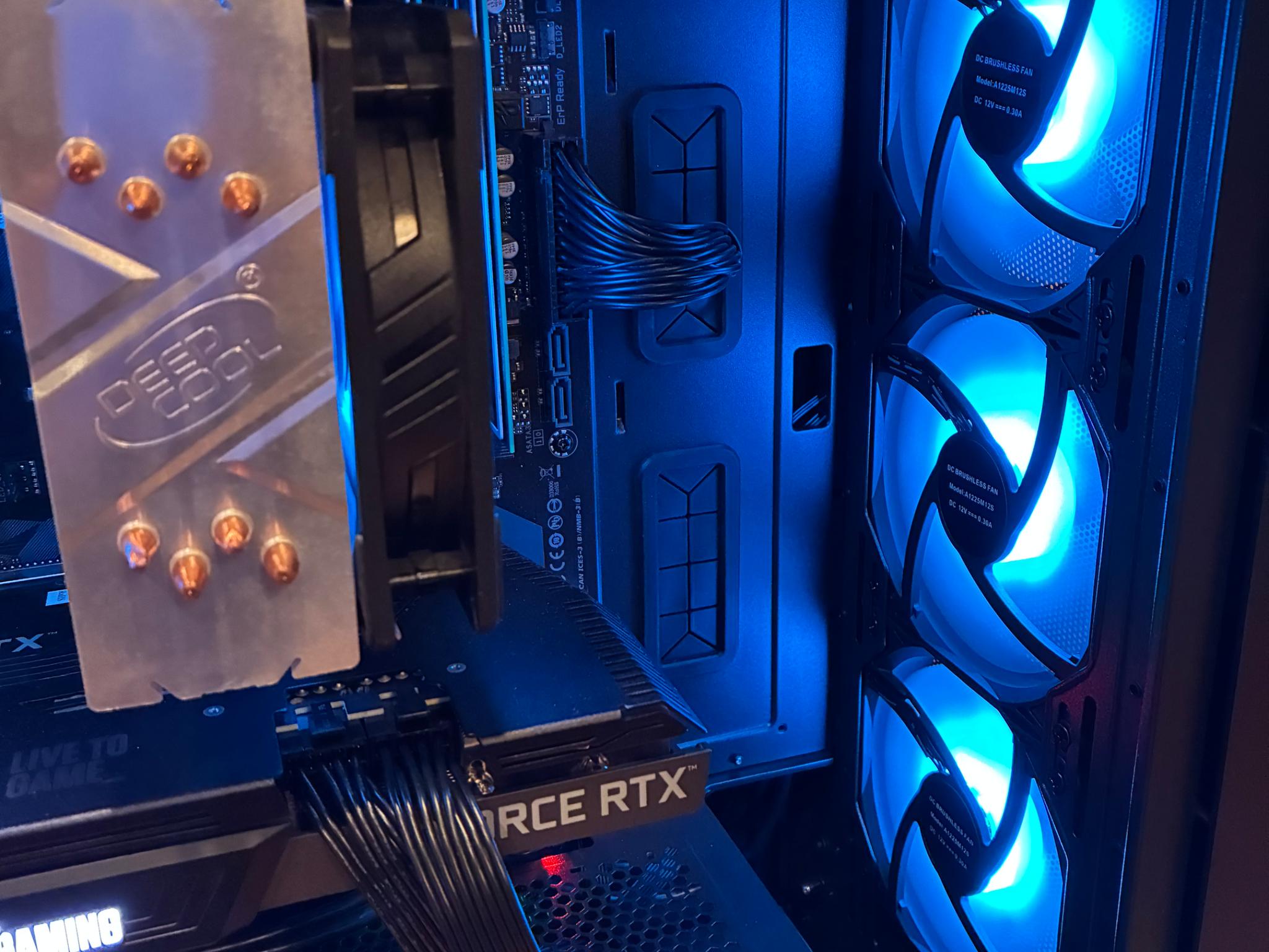 RTX 3070 R7 5800 XT 1440P 4K RGB GAMING PC 32GB RAM 1TB NVMe SSD